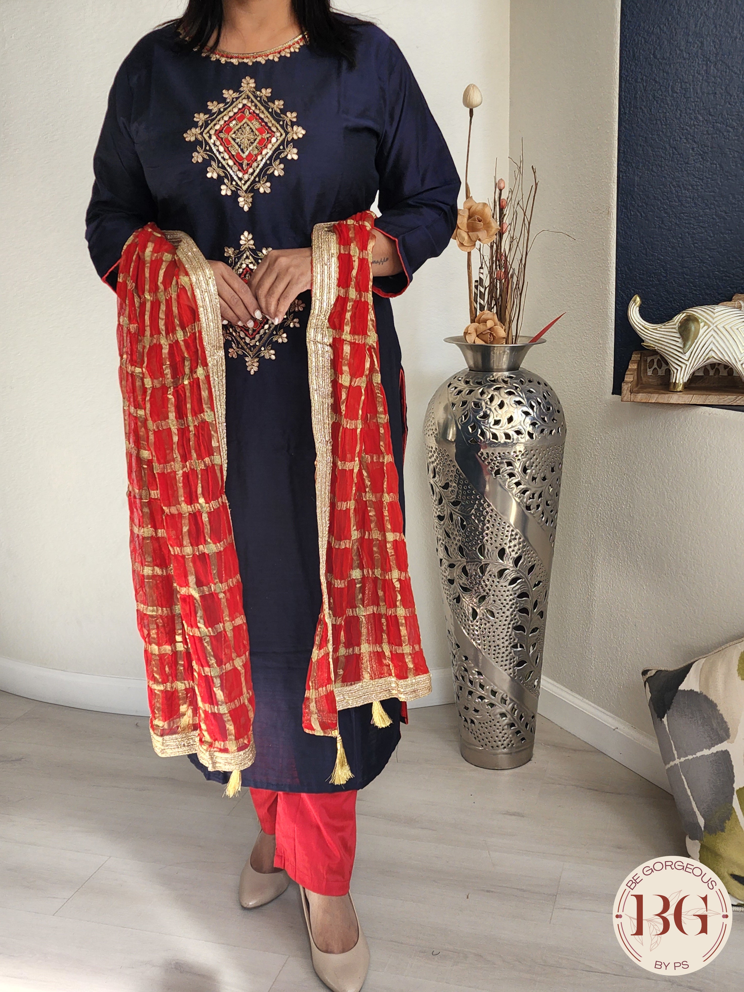 PARTY WEAR PW-022-BLU