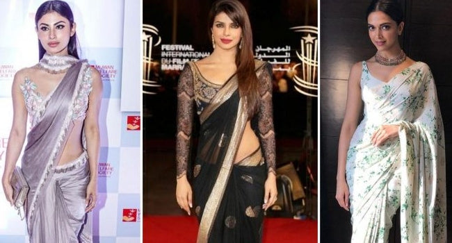 Stylish ways of draping a saree