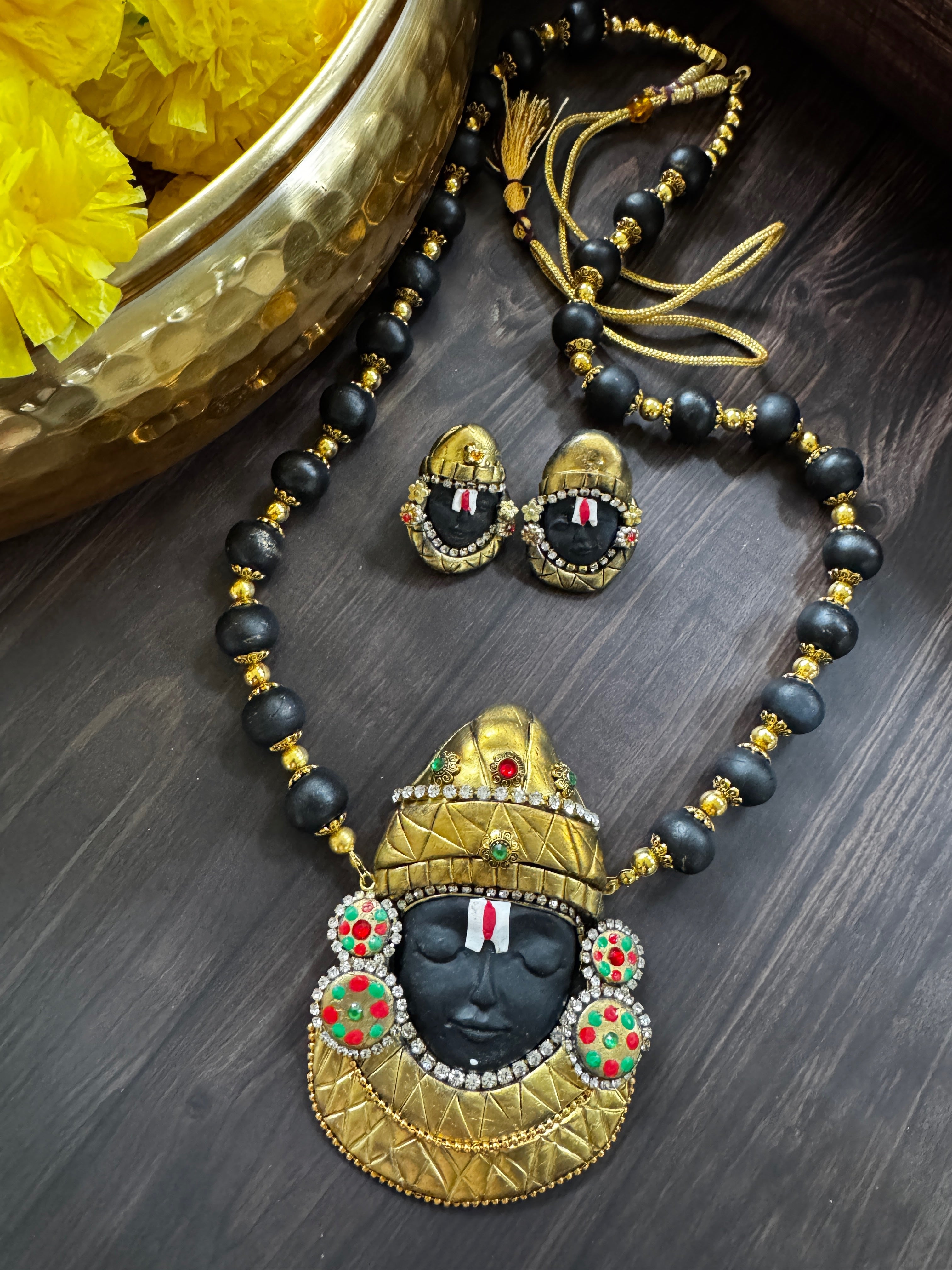 Terracotta Handmade Jewelery - Shiva