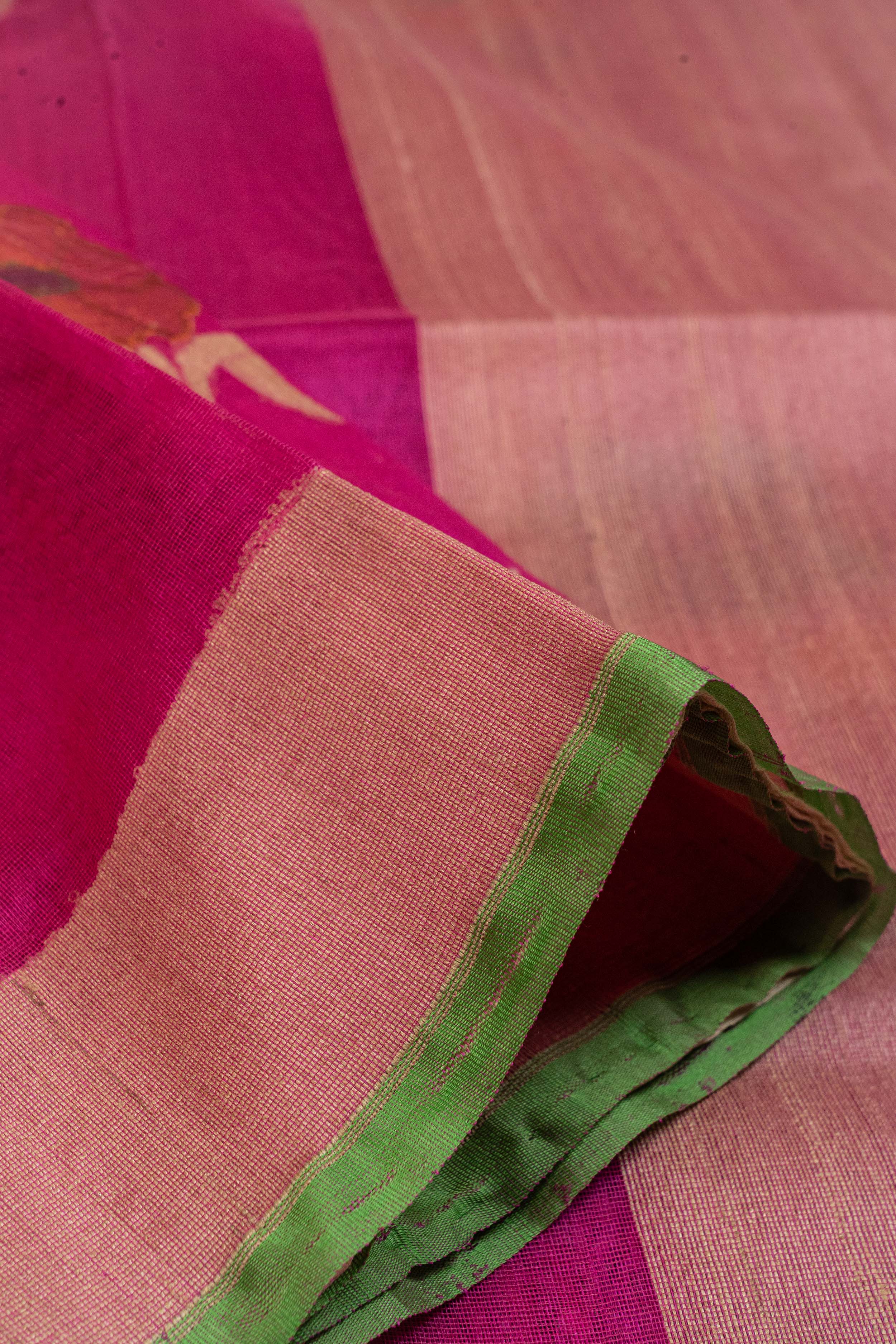 Banarasi Net Tilfi Butta Saree - pink