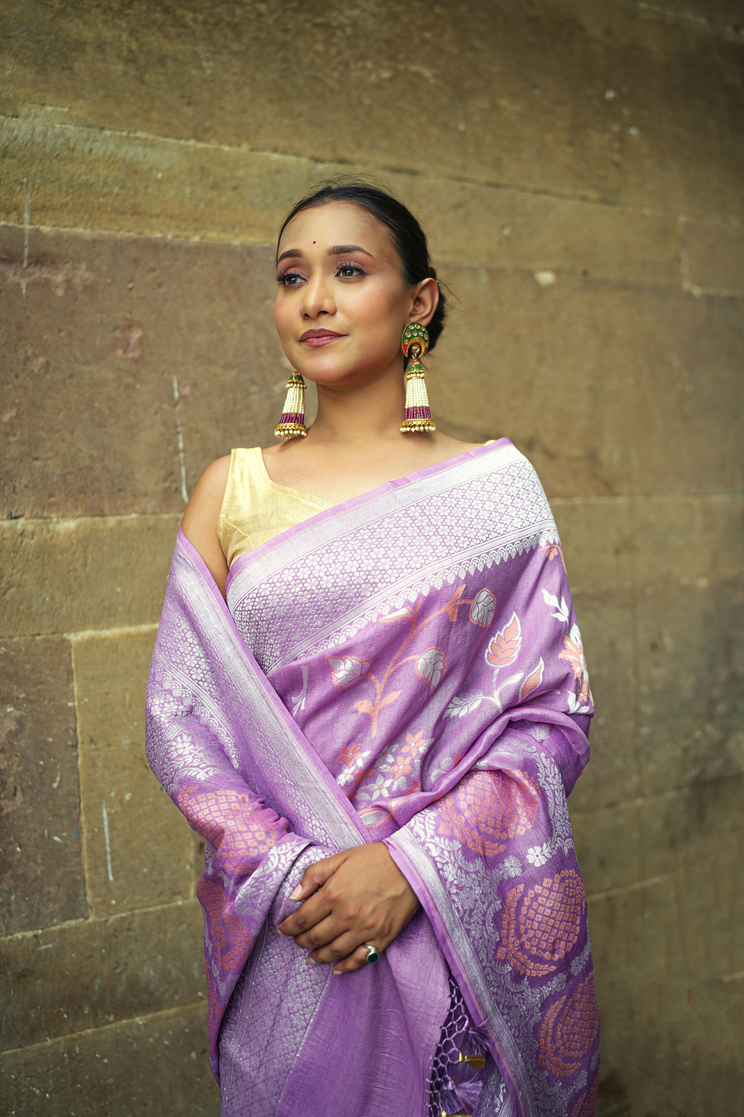 Tussar Georgette Saree