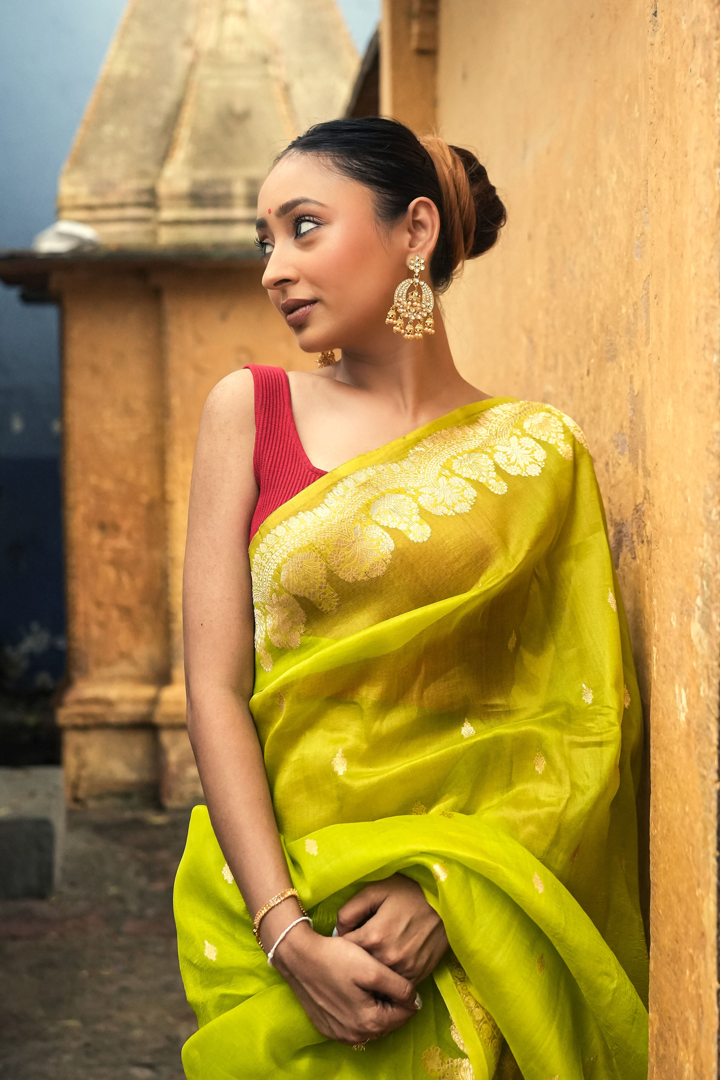 Banarasi Kora Organza Silk Saree