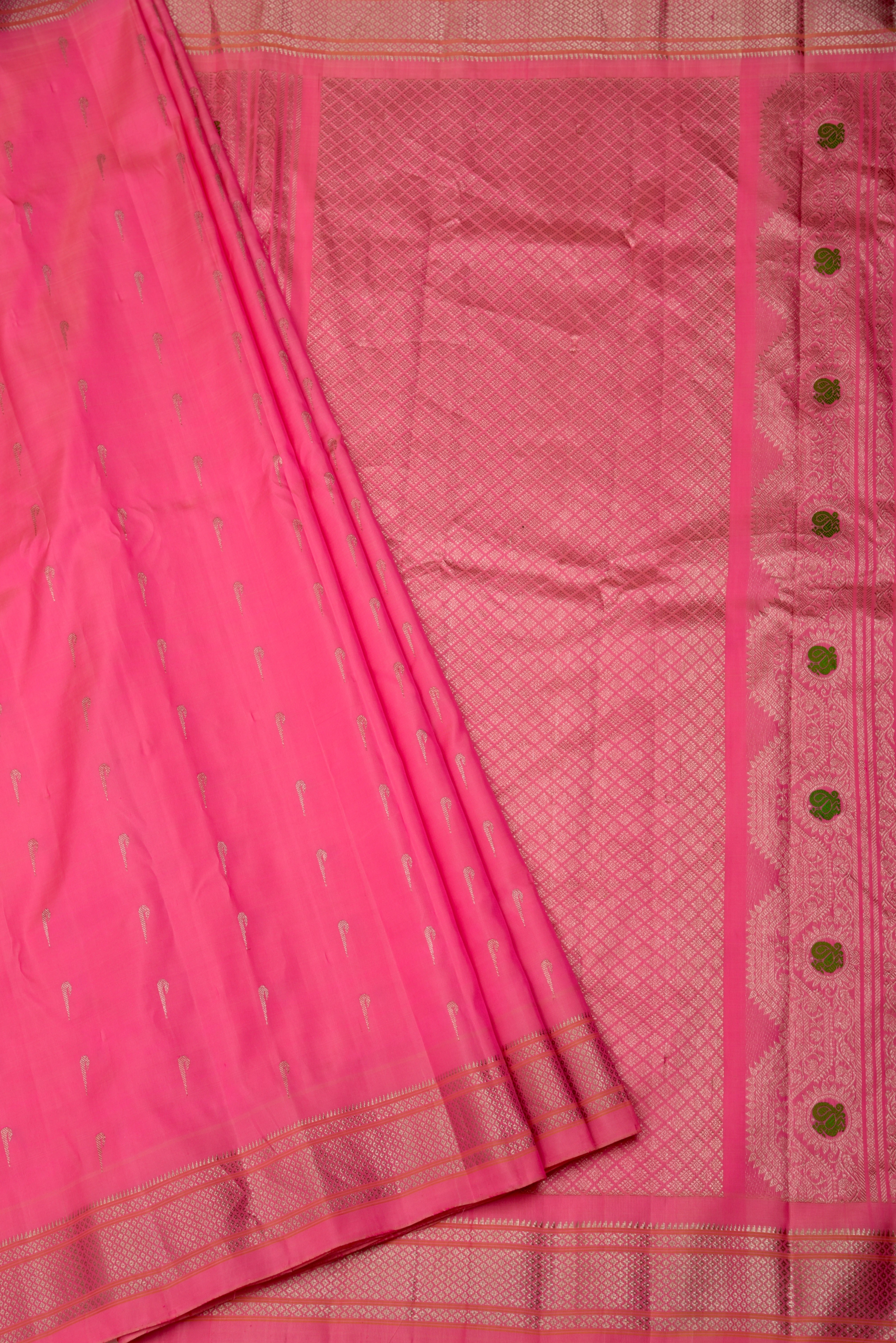 Gadwal Pure Silk Handloom Saree