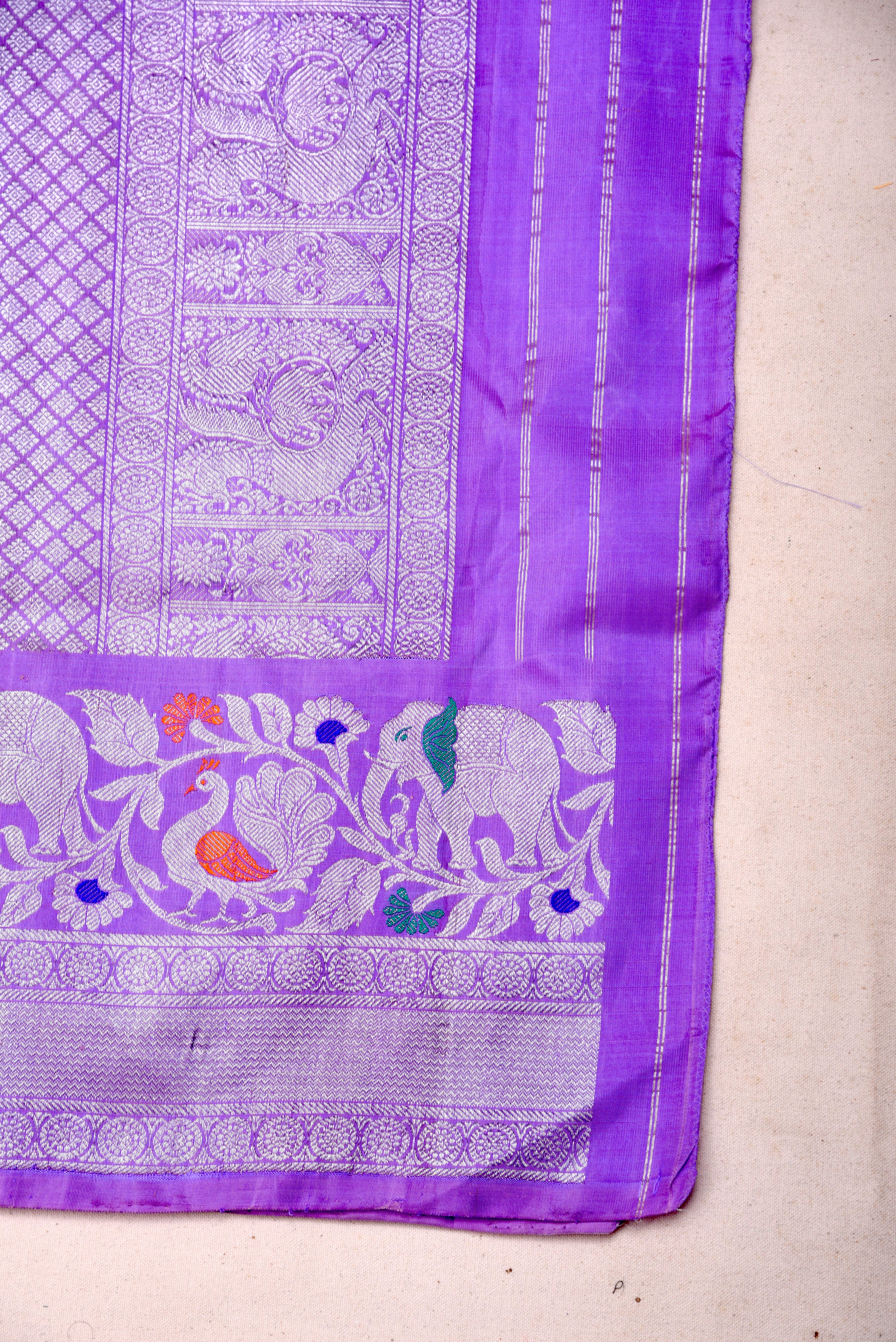 Gadwal Pure Silk Handloom Saree