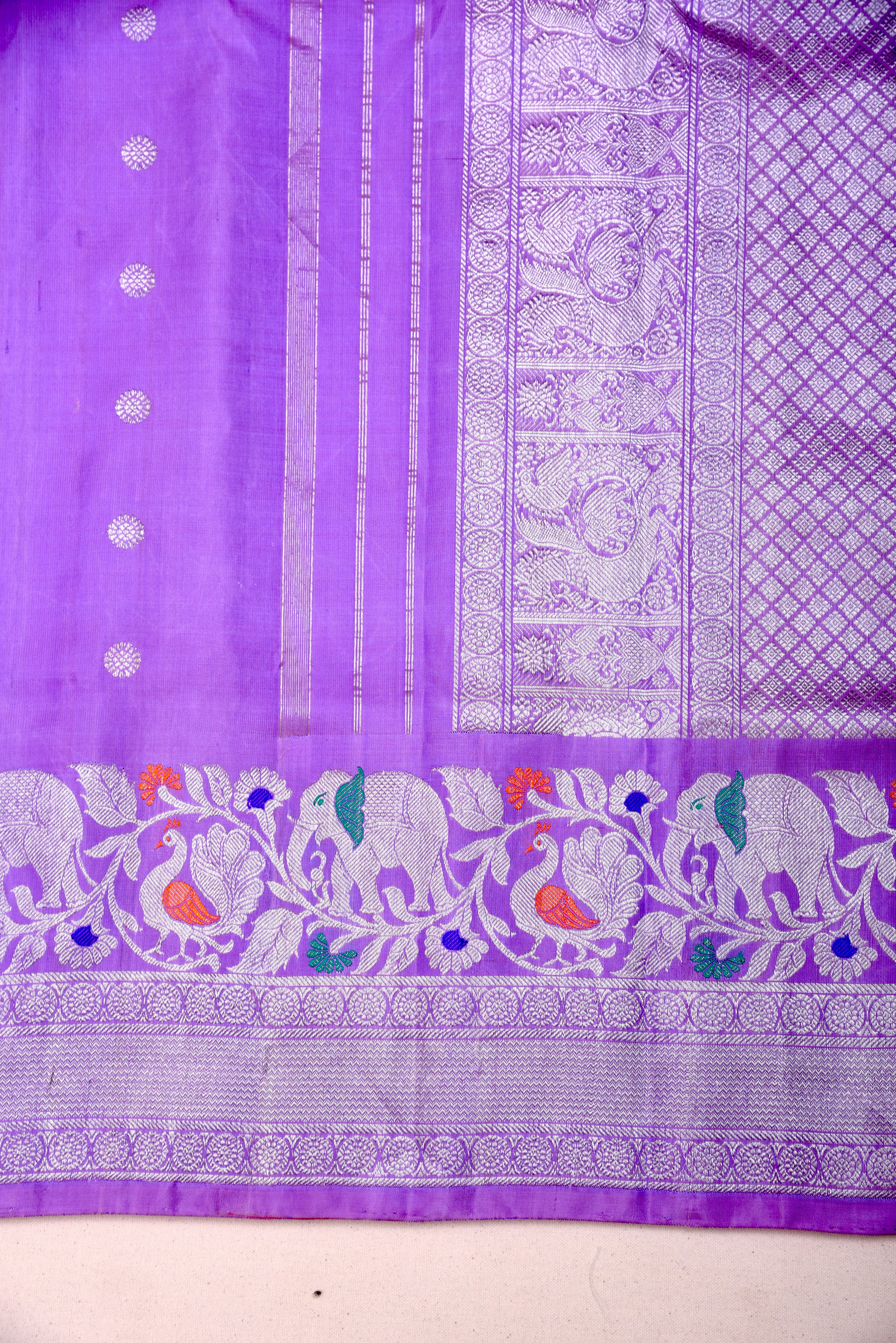 Gadwal Pure Silk Handloom Saree