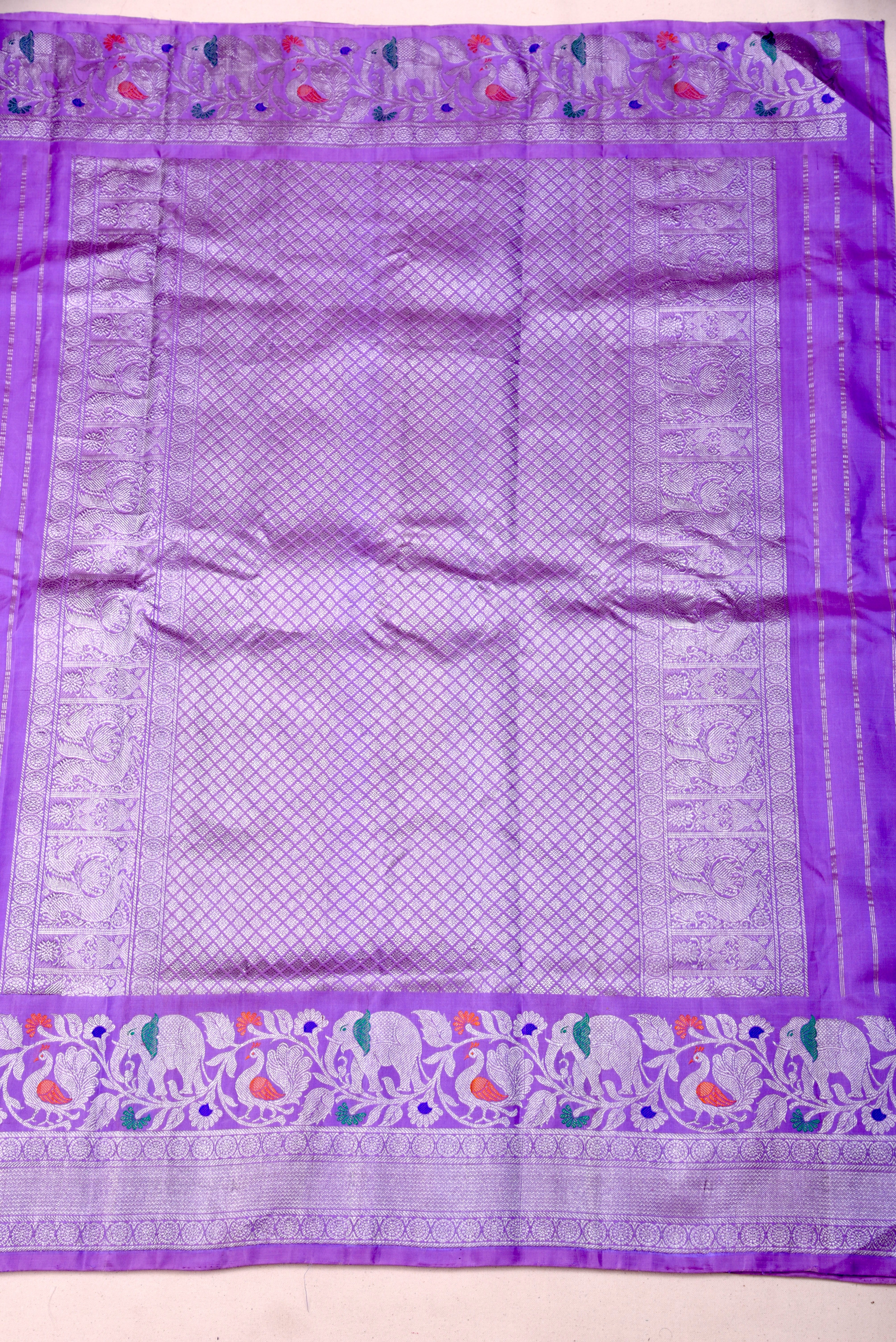Gadwal Pure Silk Handloom Saree