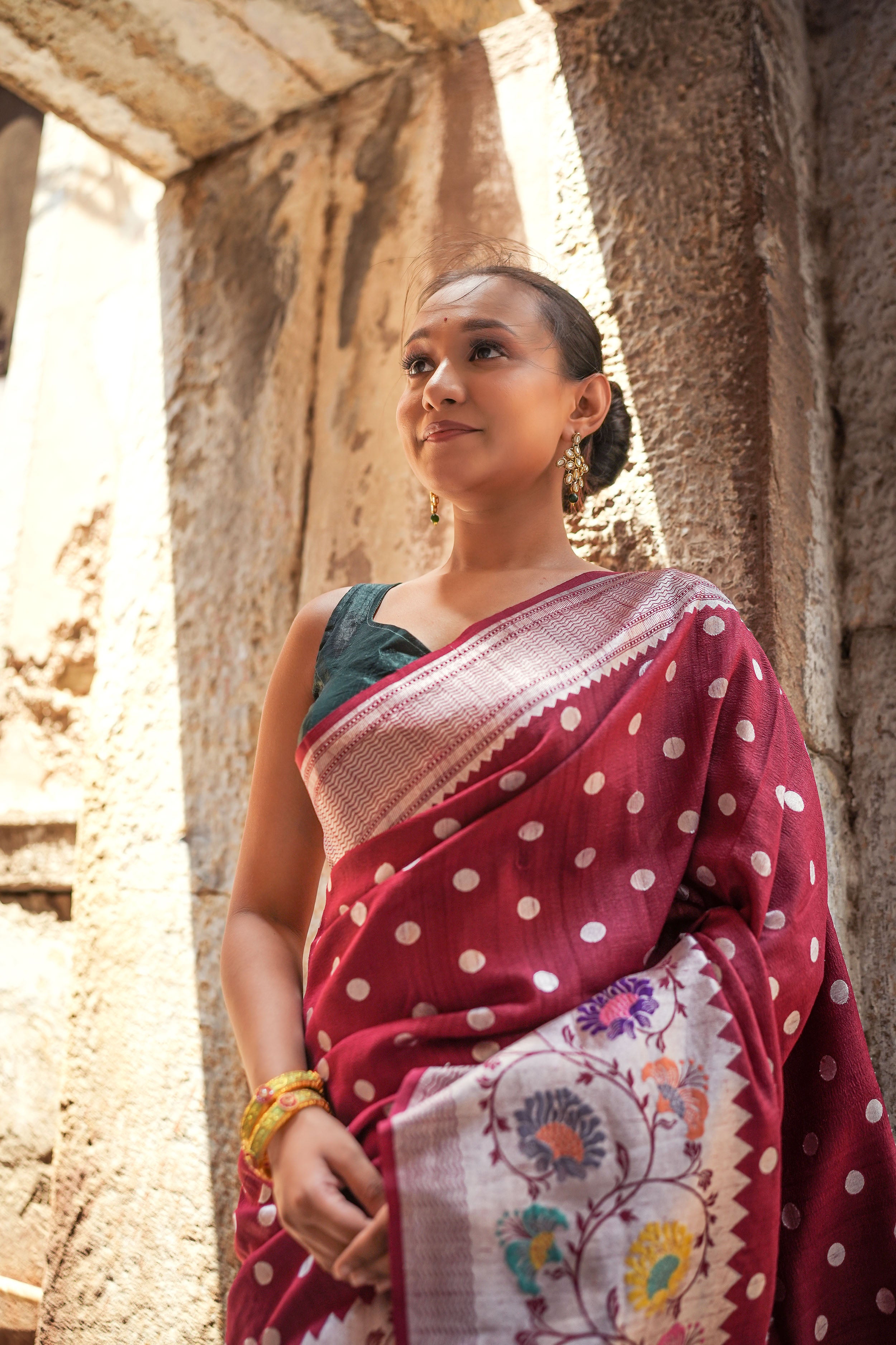 Tussar Georgette Saree