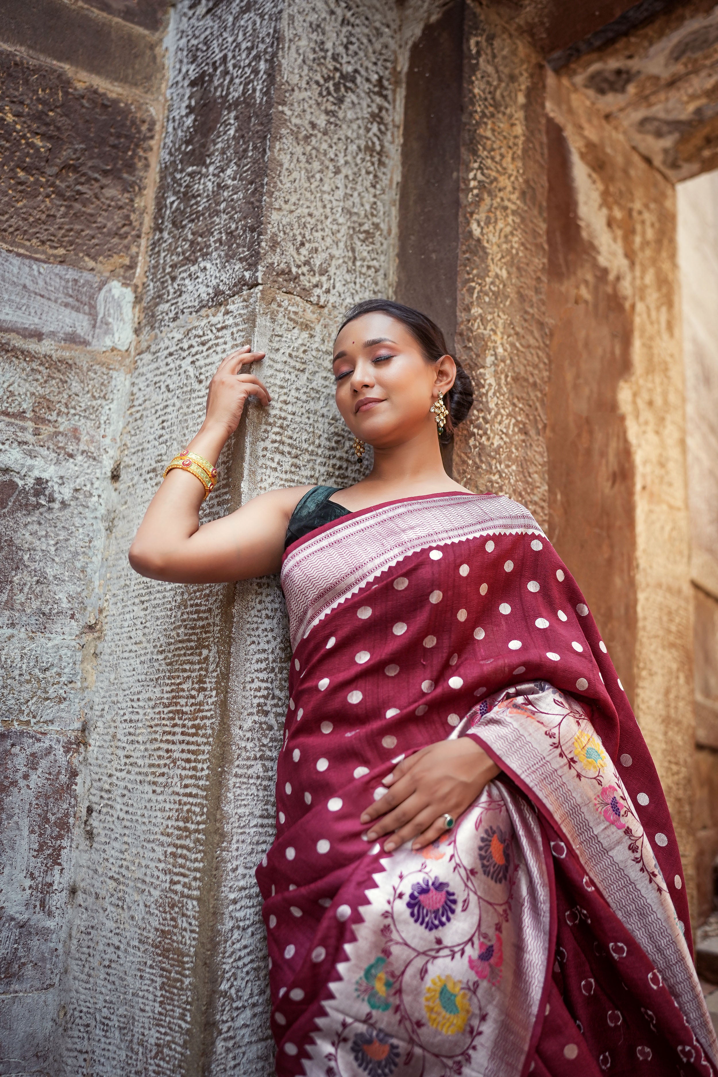 Tussar Georgette Saree