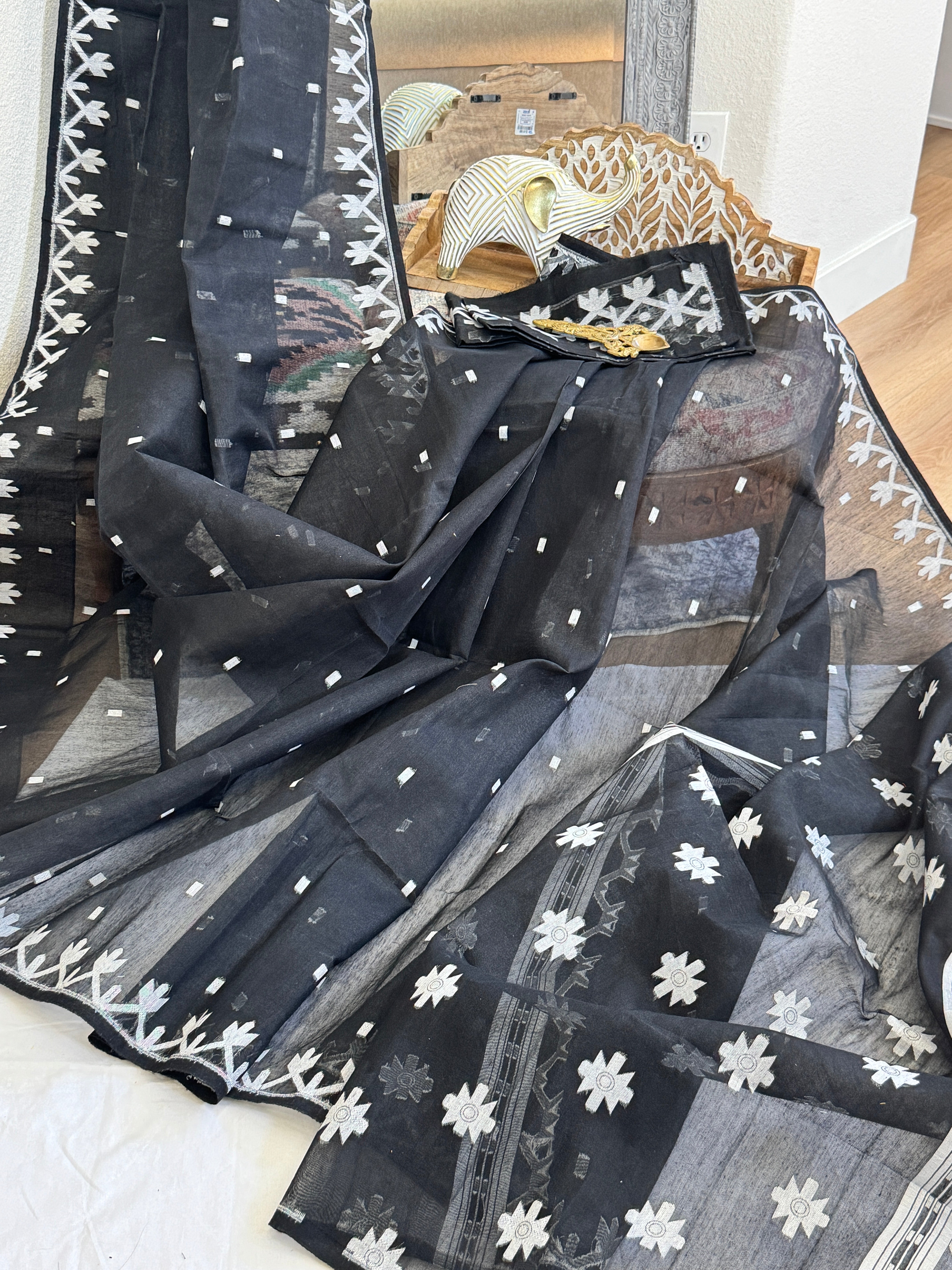 Jamdani Cotton Saree