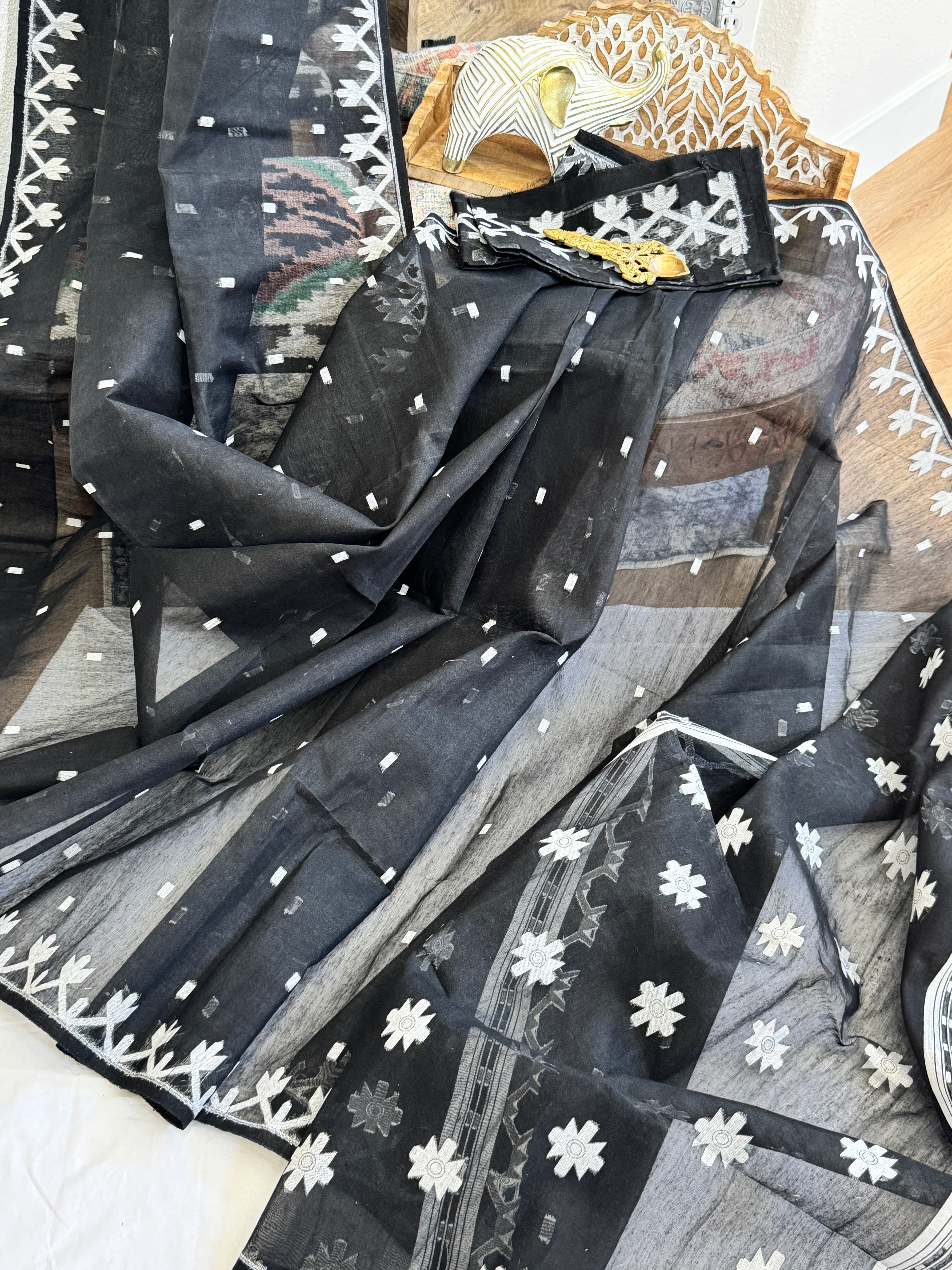 Jamdani Cotton Saree