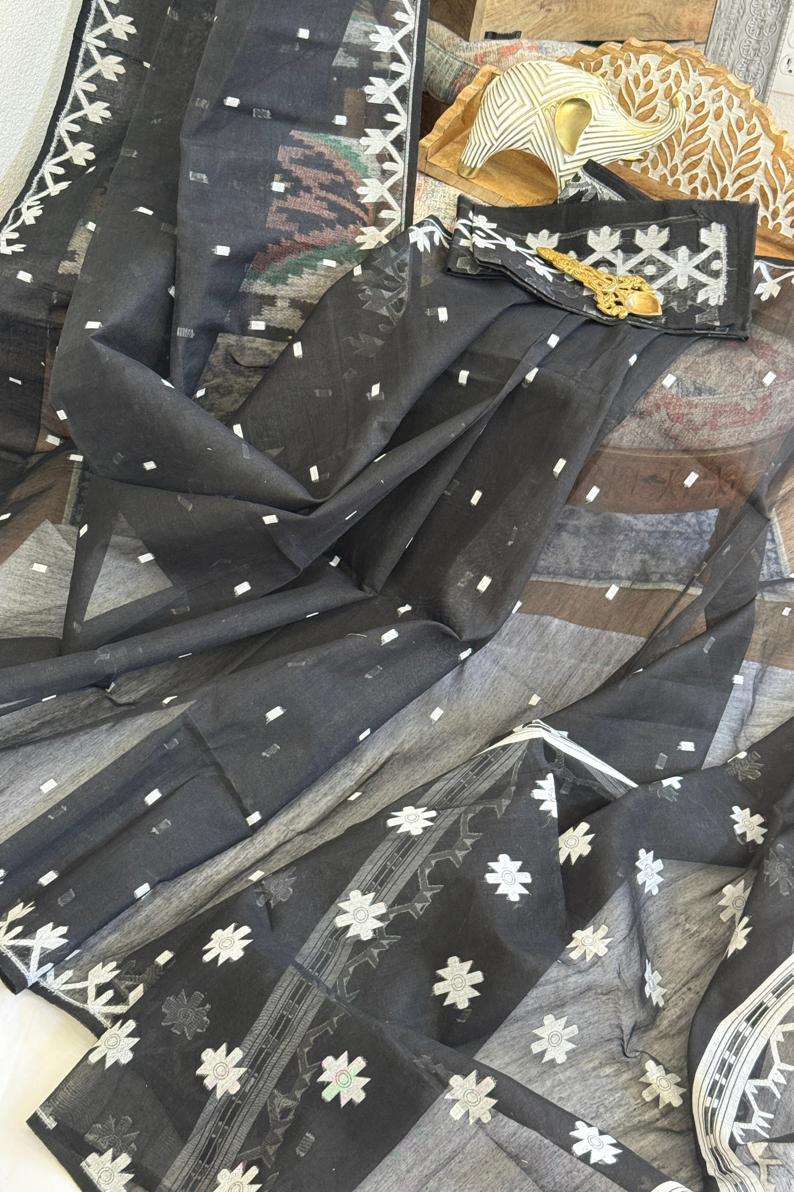 Jamdani Cotton Saree