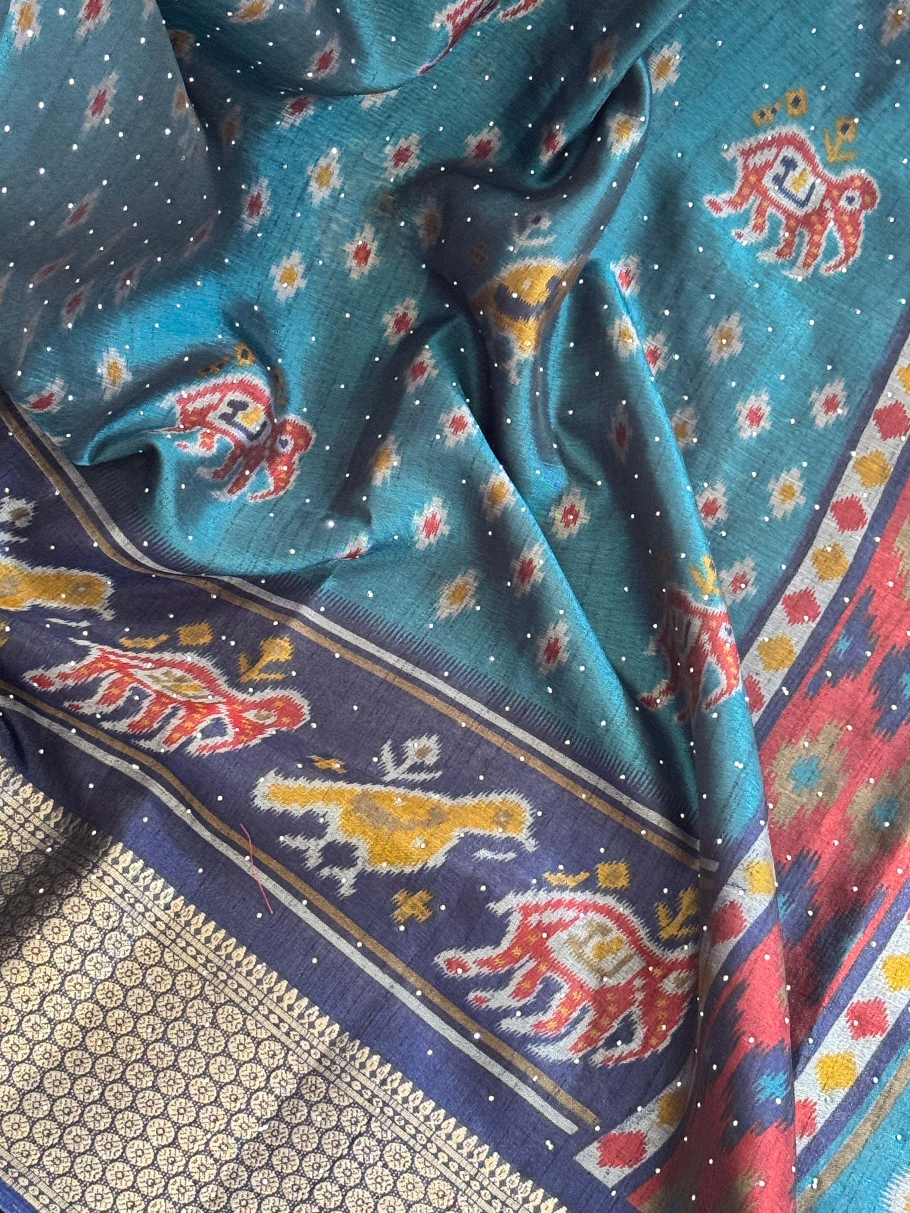 Satin Soft silk Printed saree