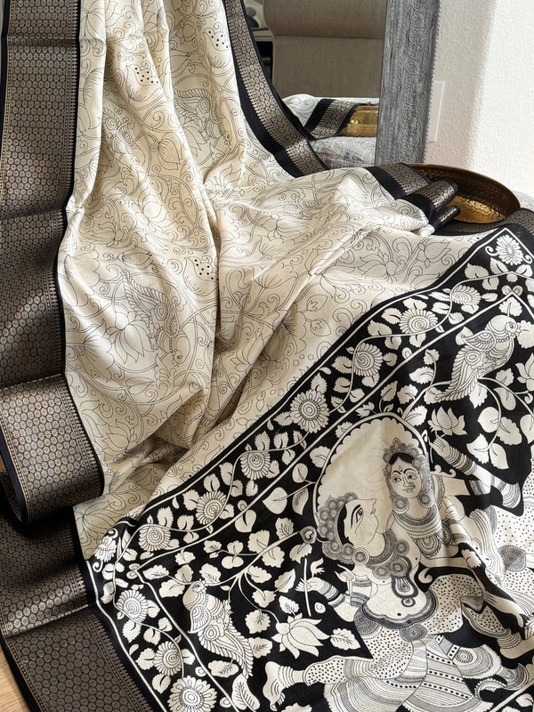 Satin Soft silk Printed saree