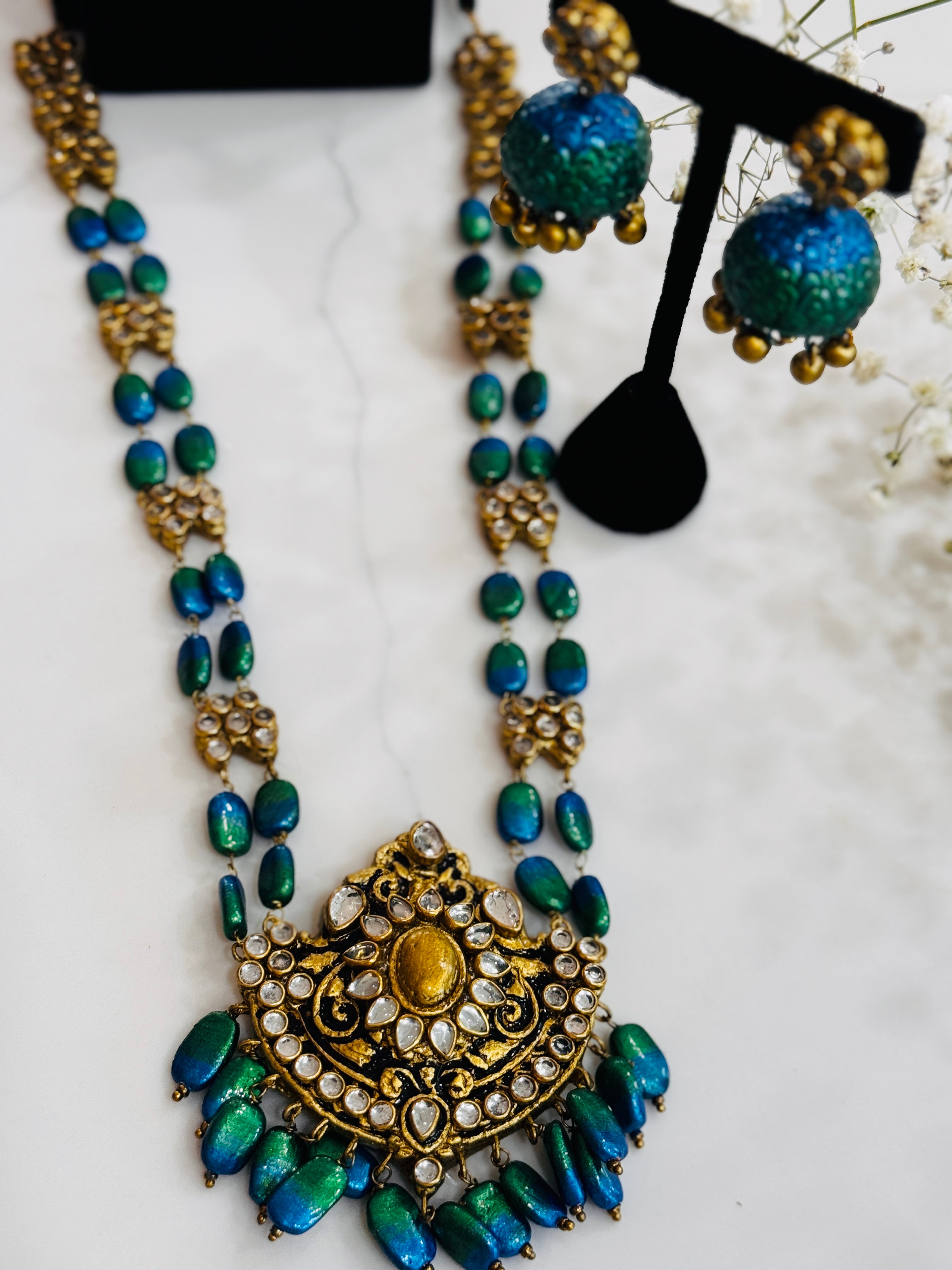 Terracotta Handmade Jewelery - nalini