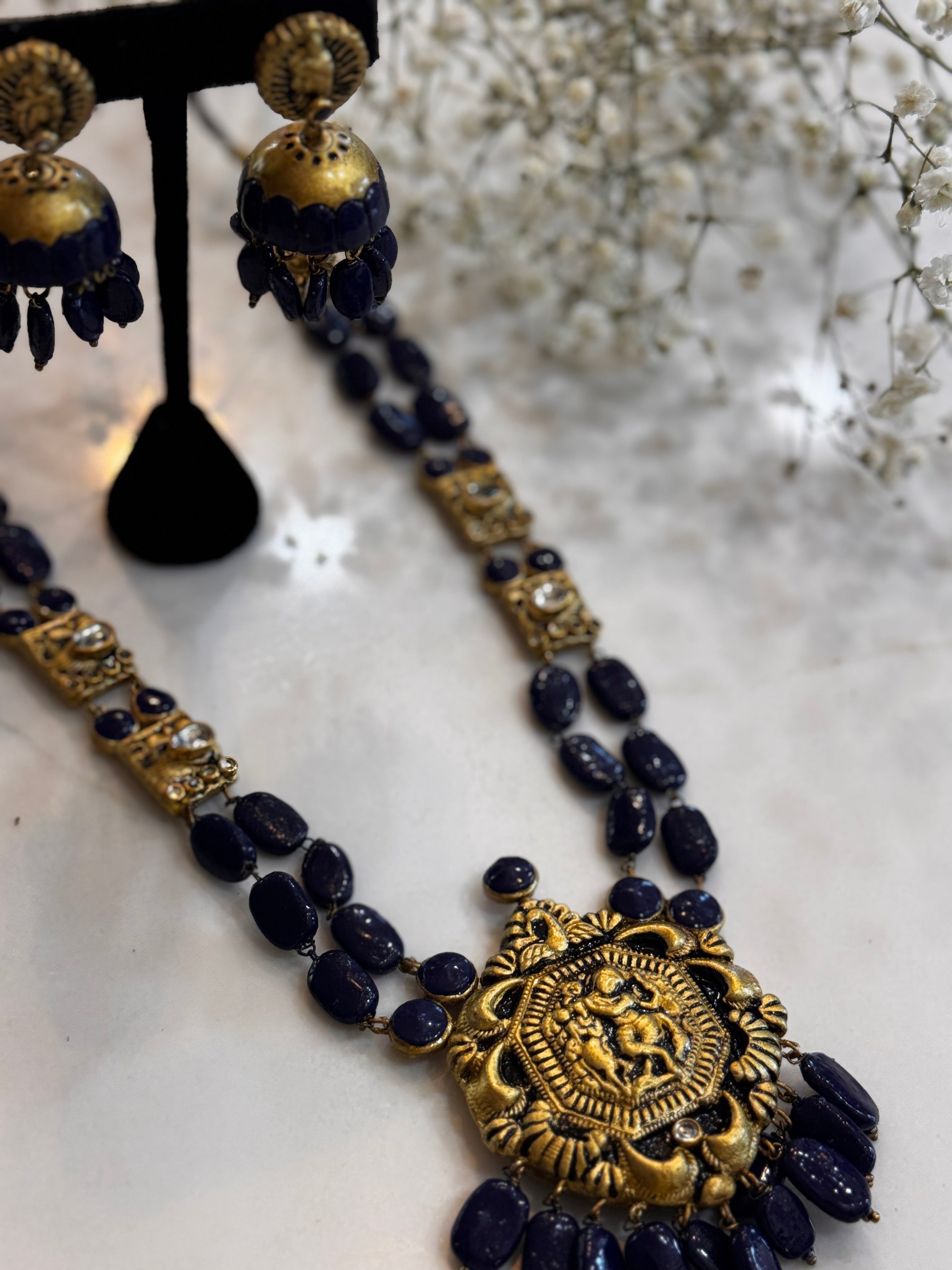 Terracotta Handmade Jewelery - janaki