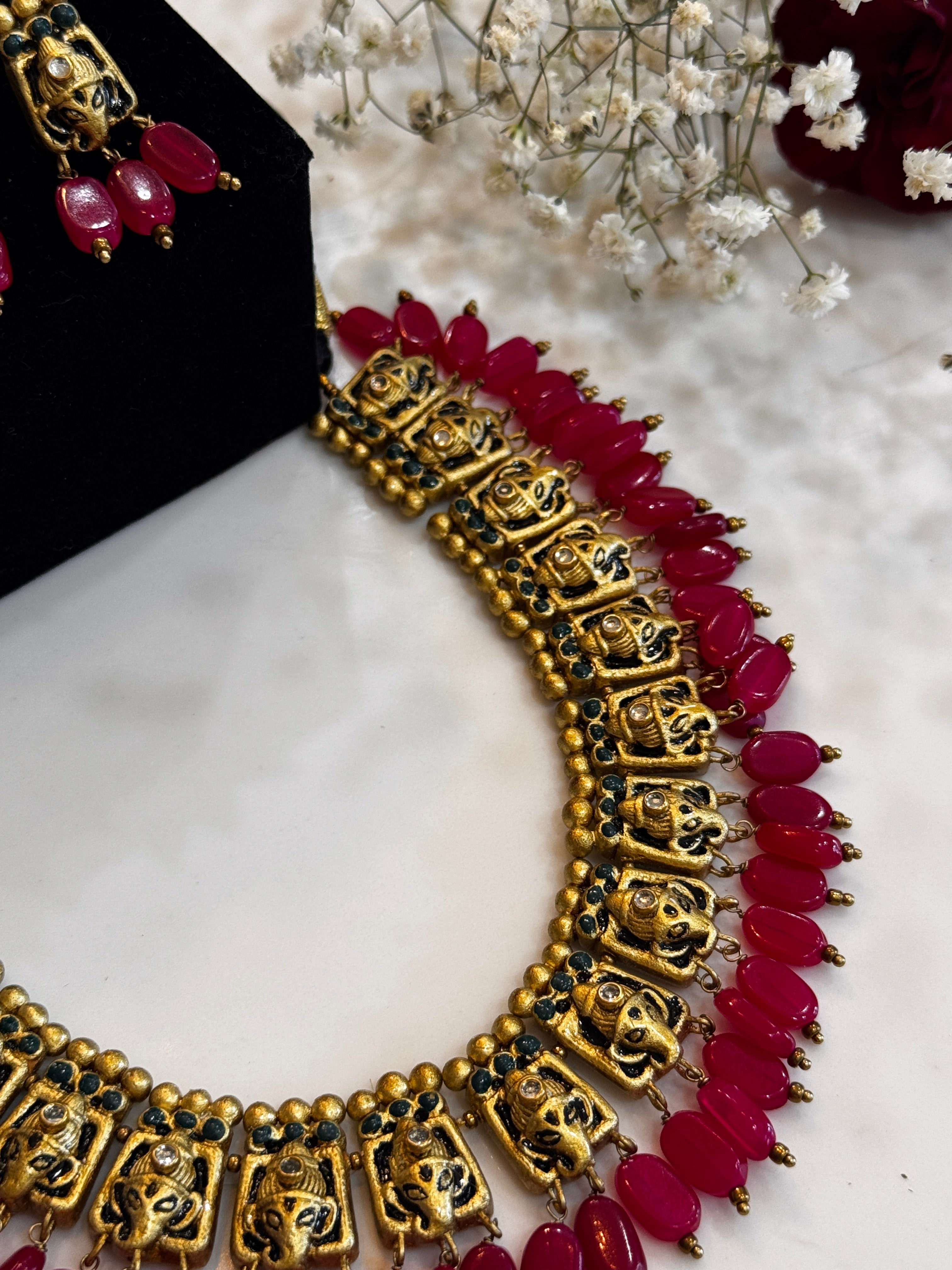 Terracotta Handmade Jewelery - maithili