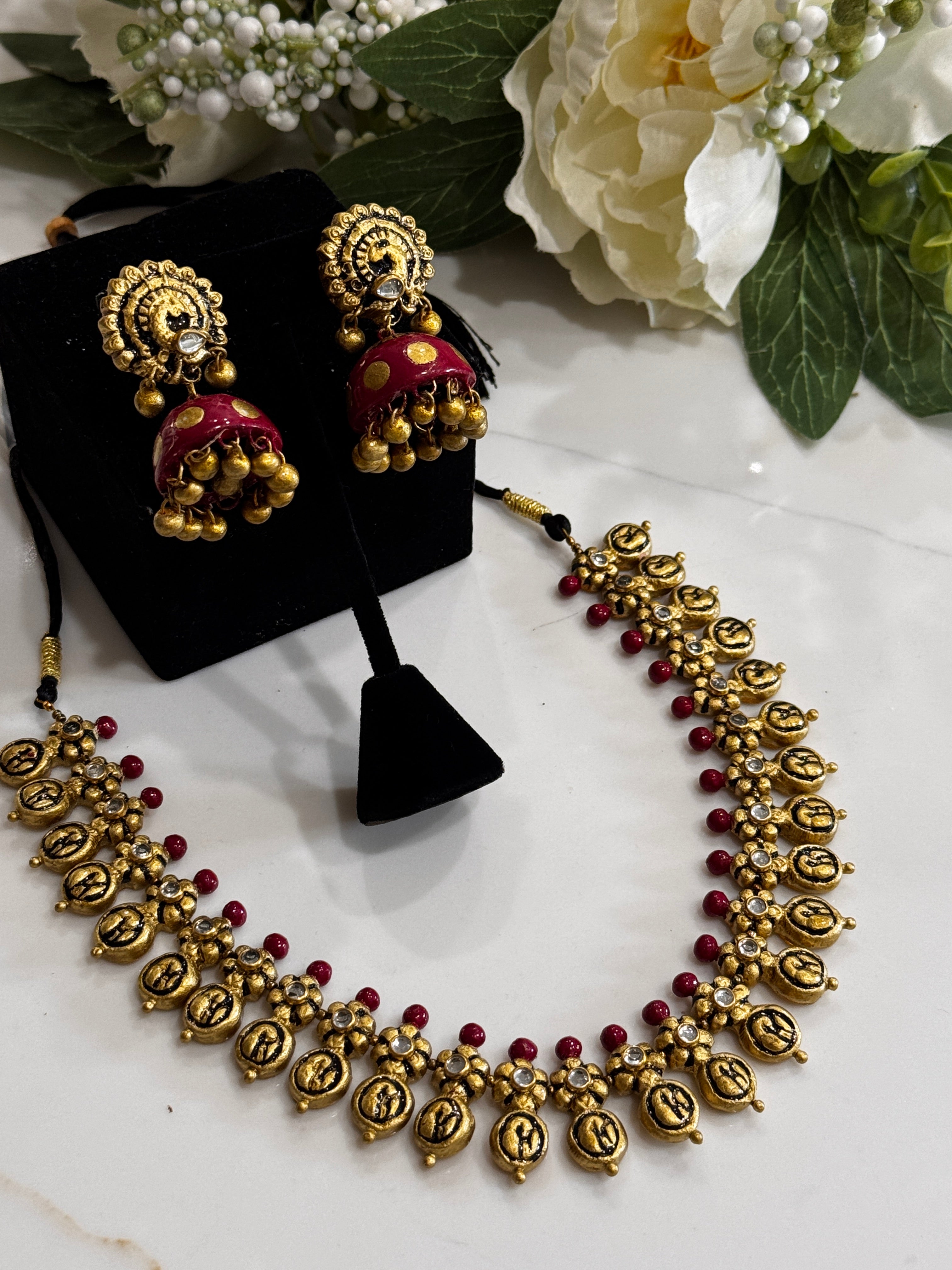 Terracotta Handmade Jewelery - vidushi
