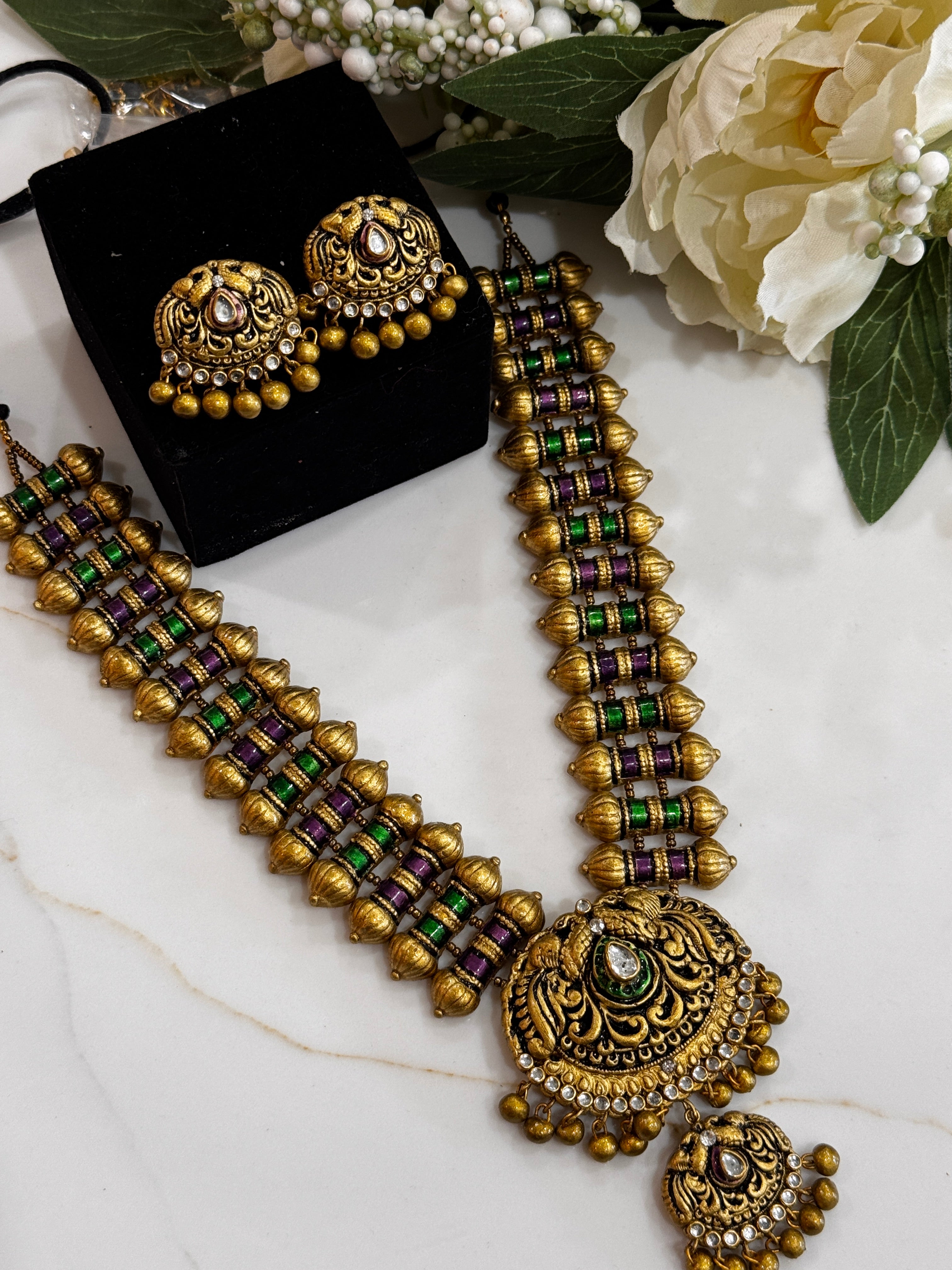 Terracotta Handmade Jewelery - amala