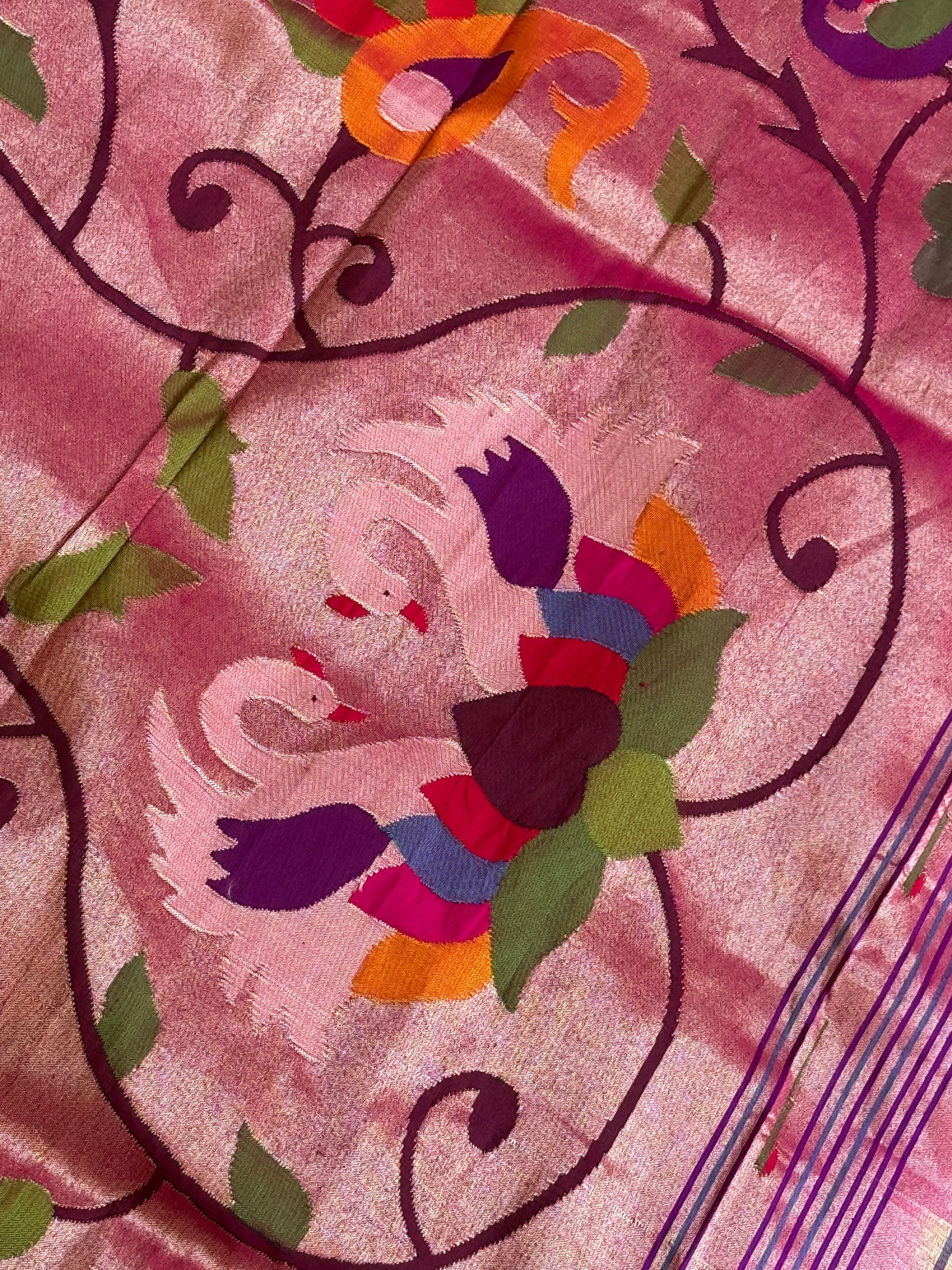 Paithani Pure silk handloom saree