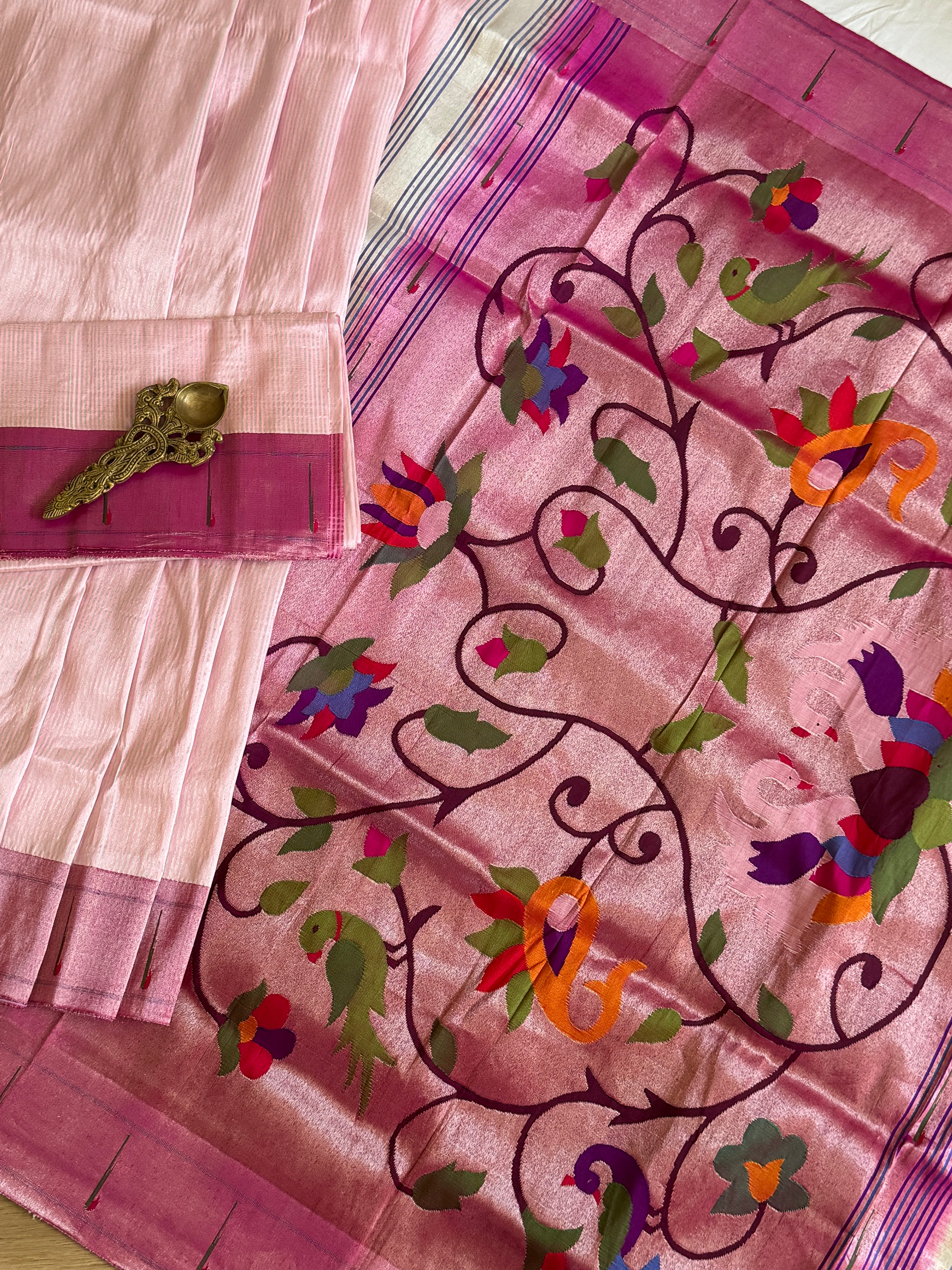 Paithani Pure silk handloom saree
