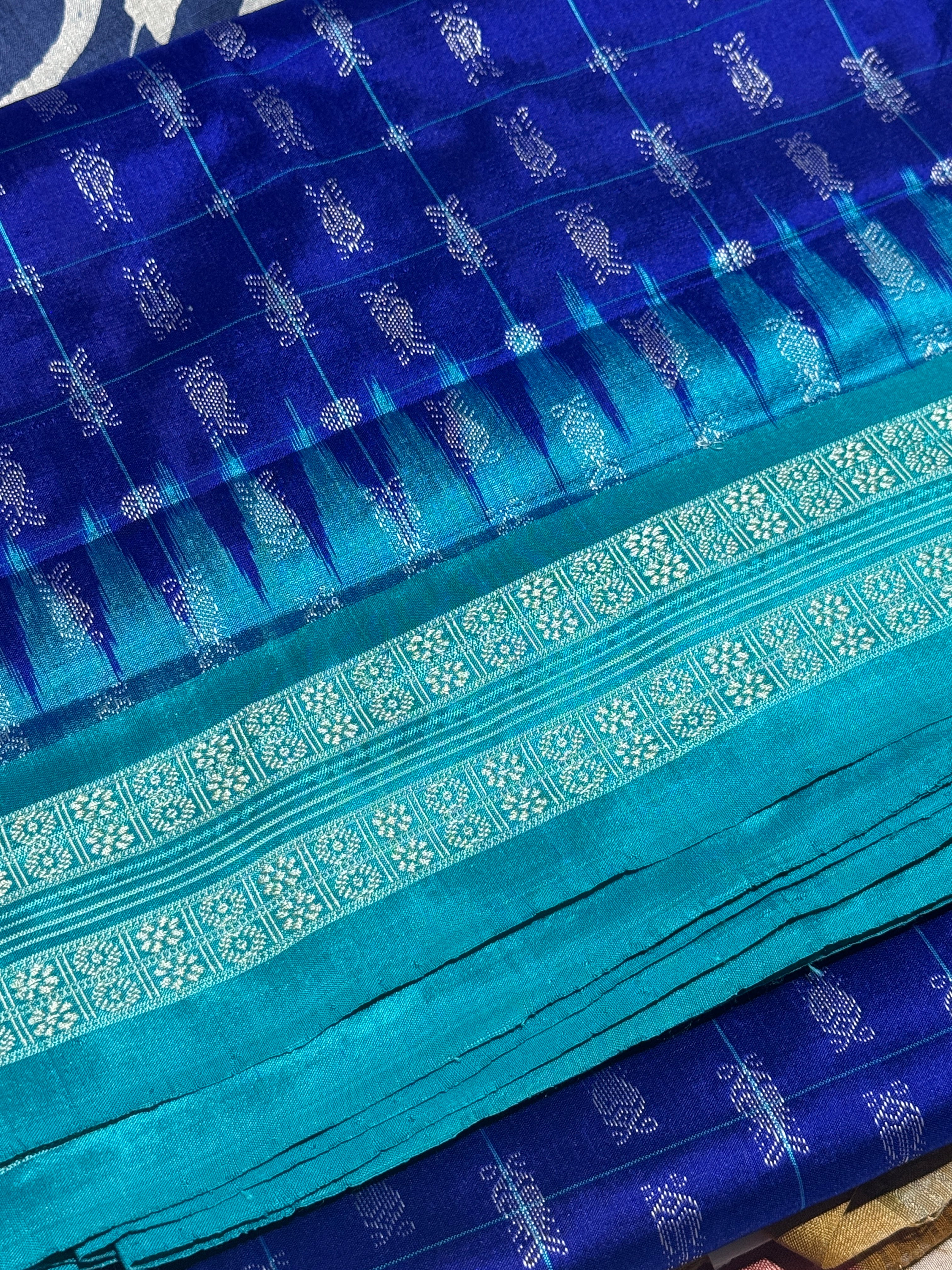 Odisha Hazar Butta Mulberry Silk Handloom Saree