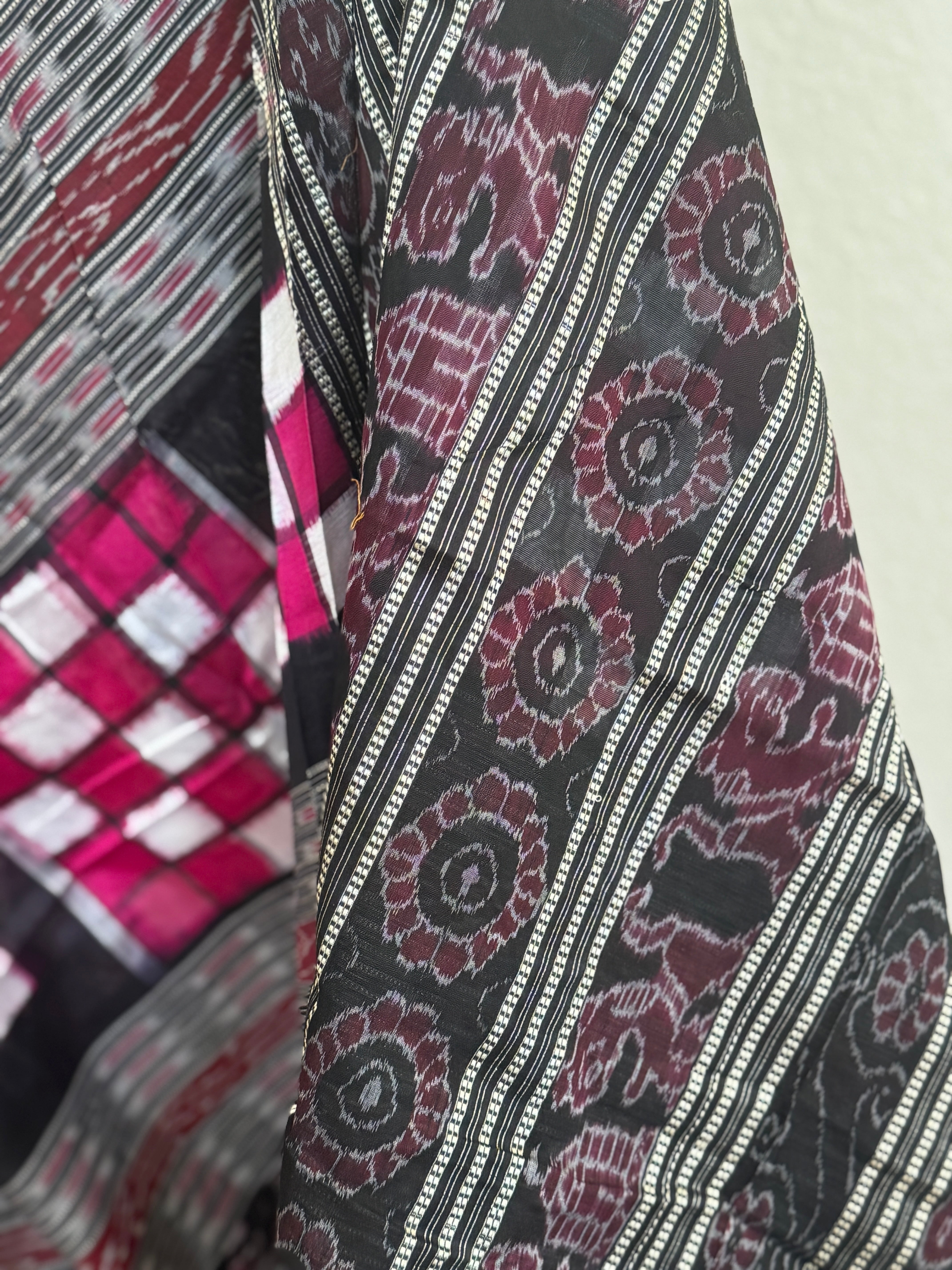 Odisha Bichritrapuri Sambalpuri Silk Handloom Saree