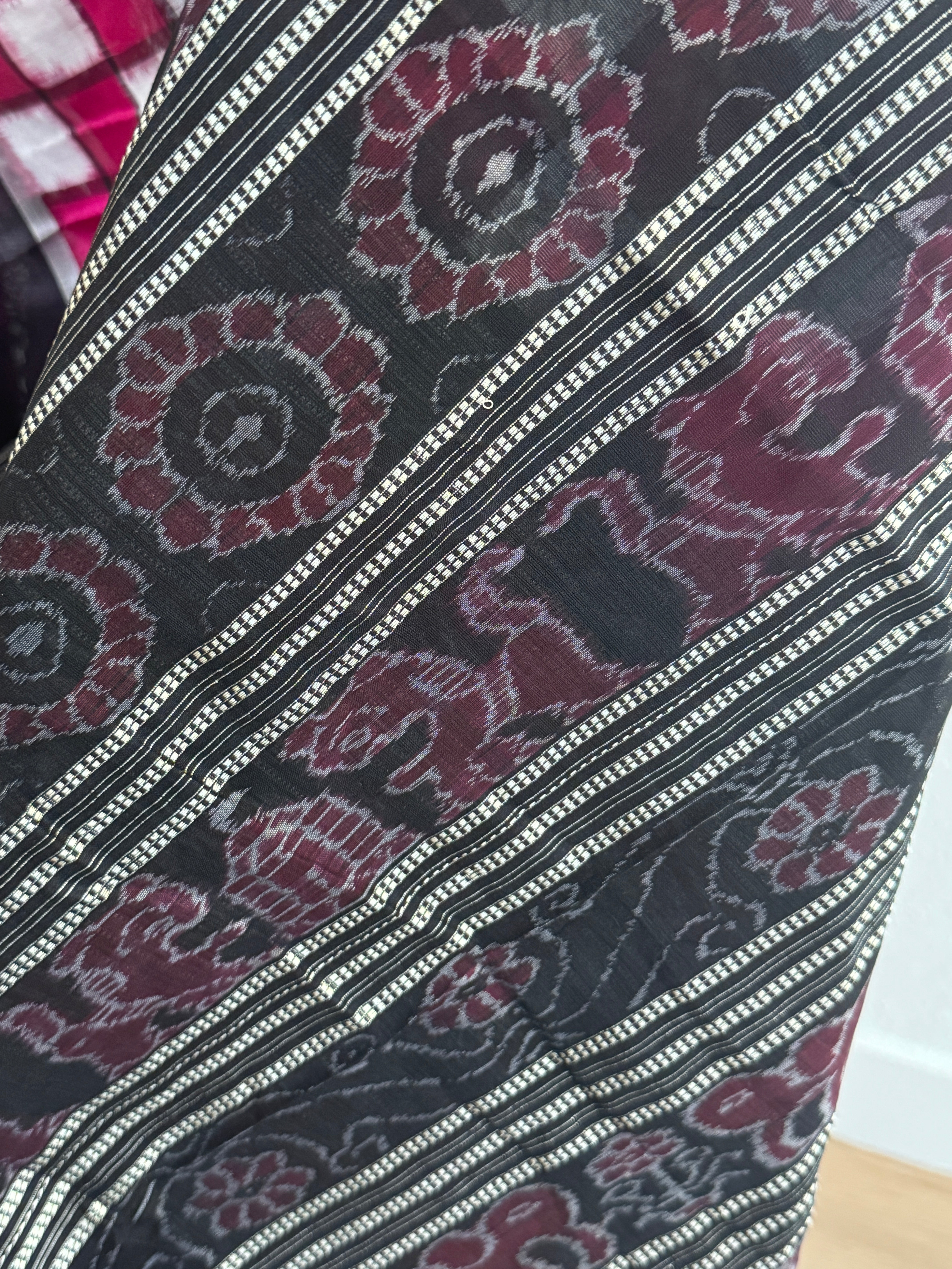 Odisha Bichritrapuri Sambalpuri Silk Handloom Saree