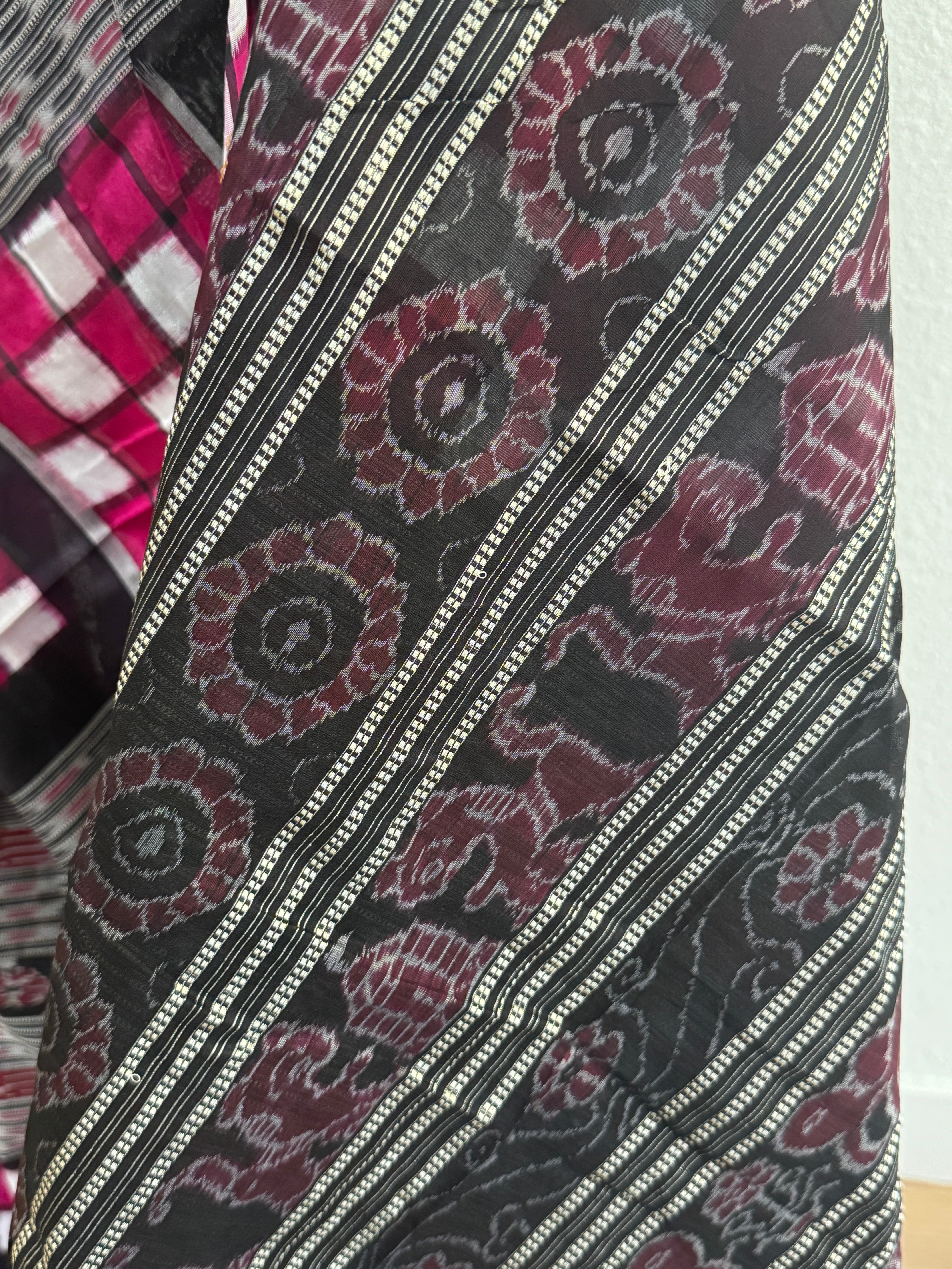 Odisha Bichritrapuri Sambalpuri Silk Handloom Saree