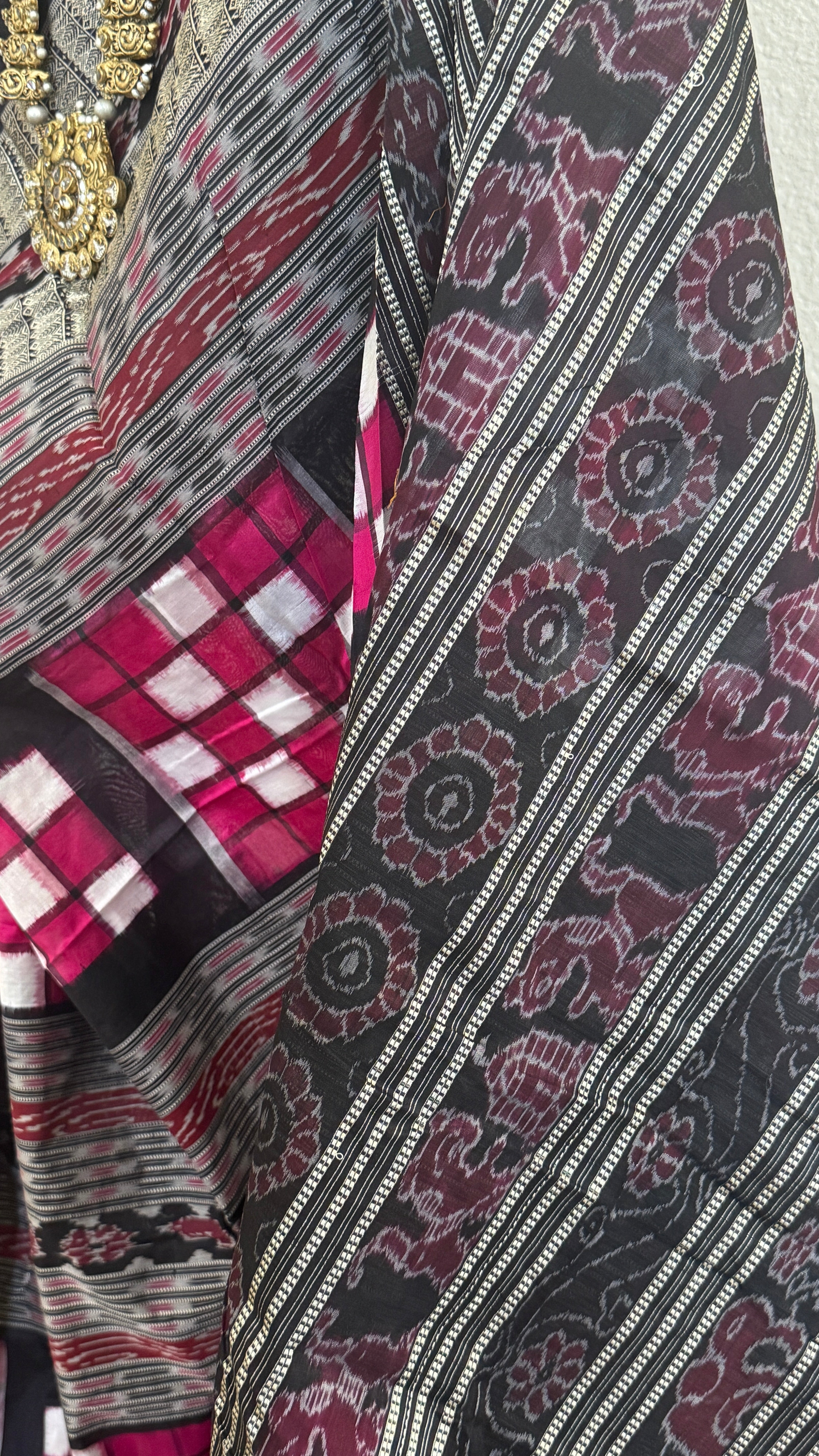 Odisha Bichritrapuri Sambalpuri Silk Handloom Saree