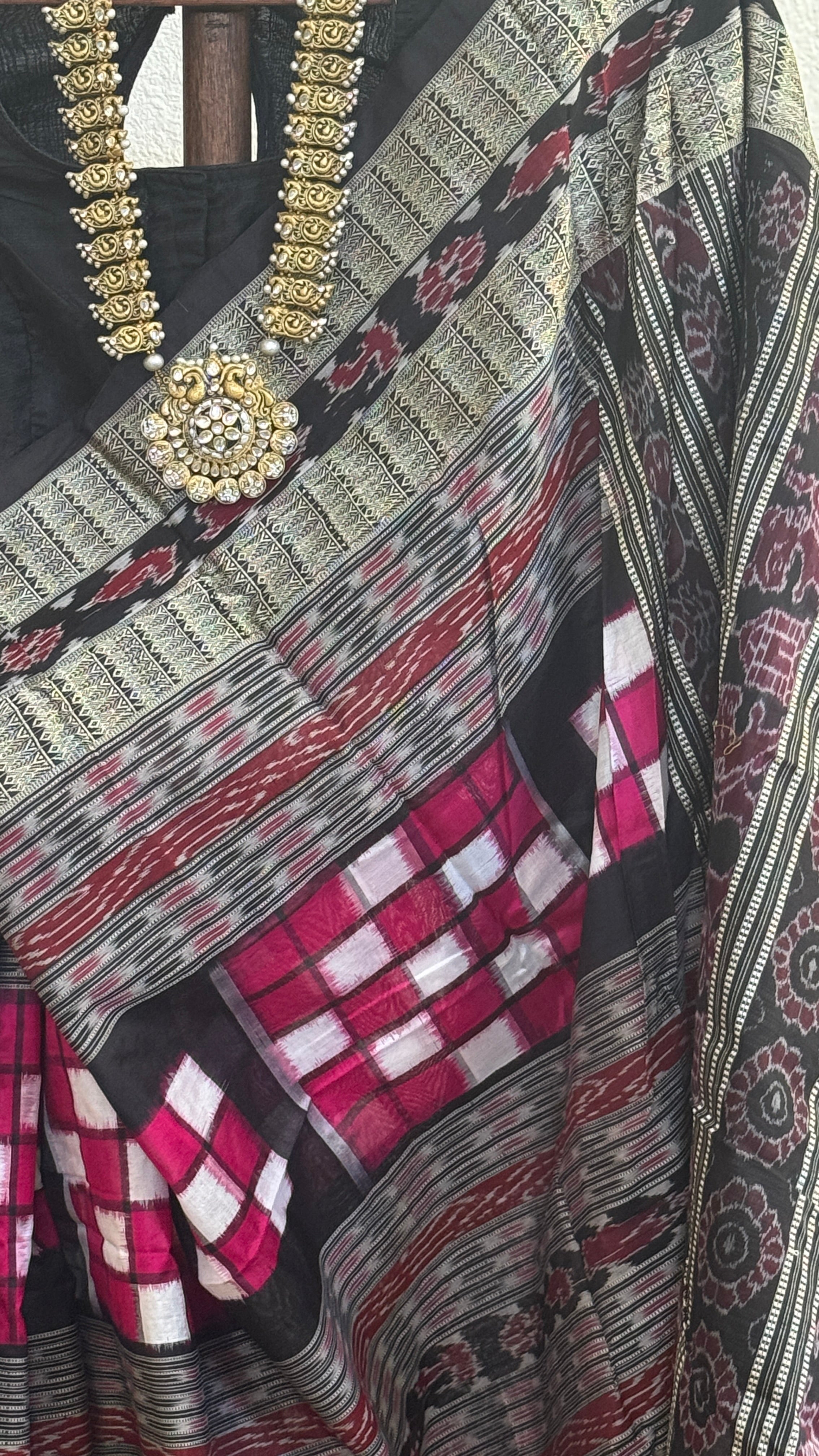 Odisha Bichritrapuri Sambalpuri Silk Handloom Saree