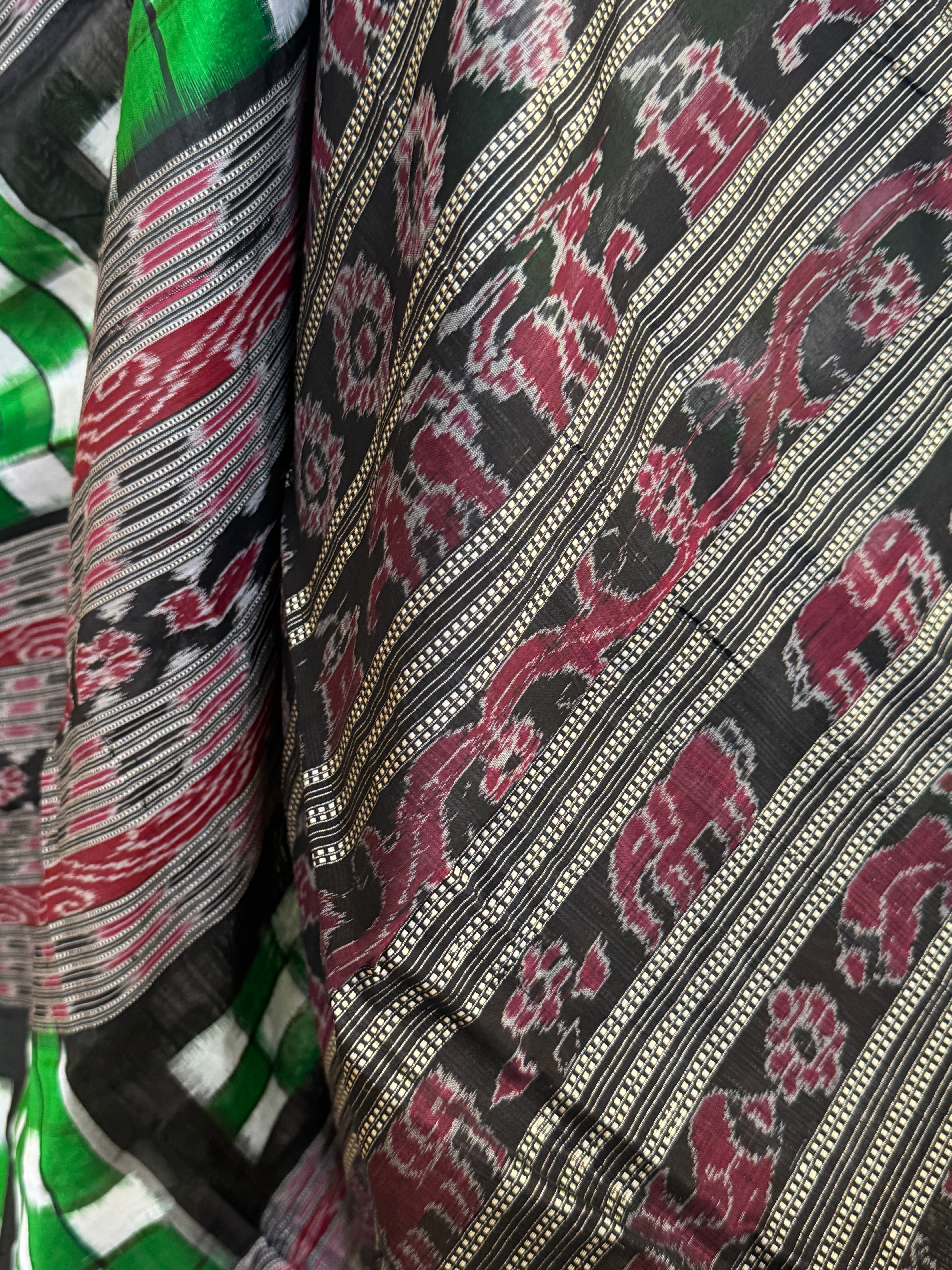 Odisha Bichritrapuri Sambalpuri Silk Handloom Saree