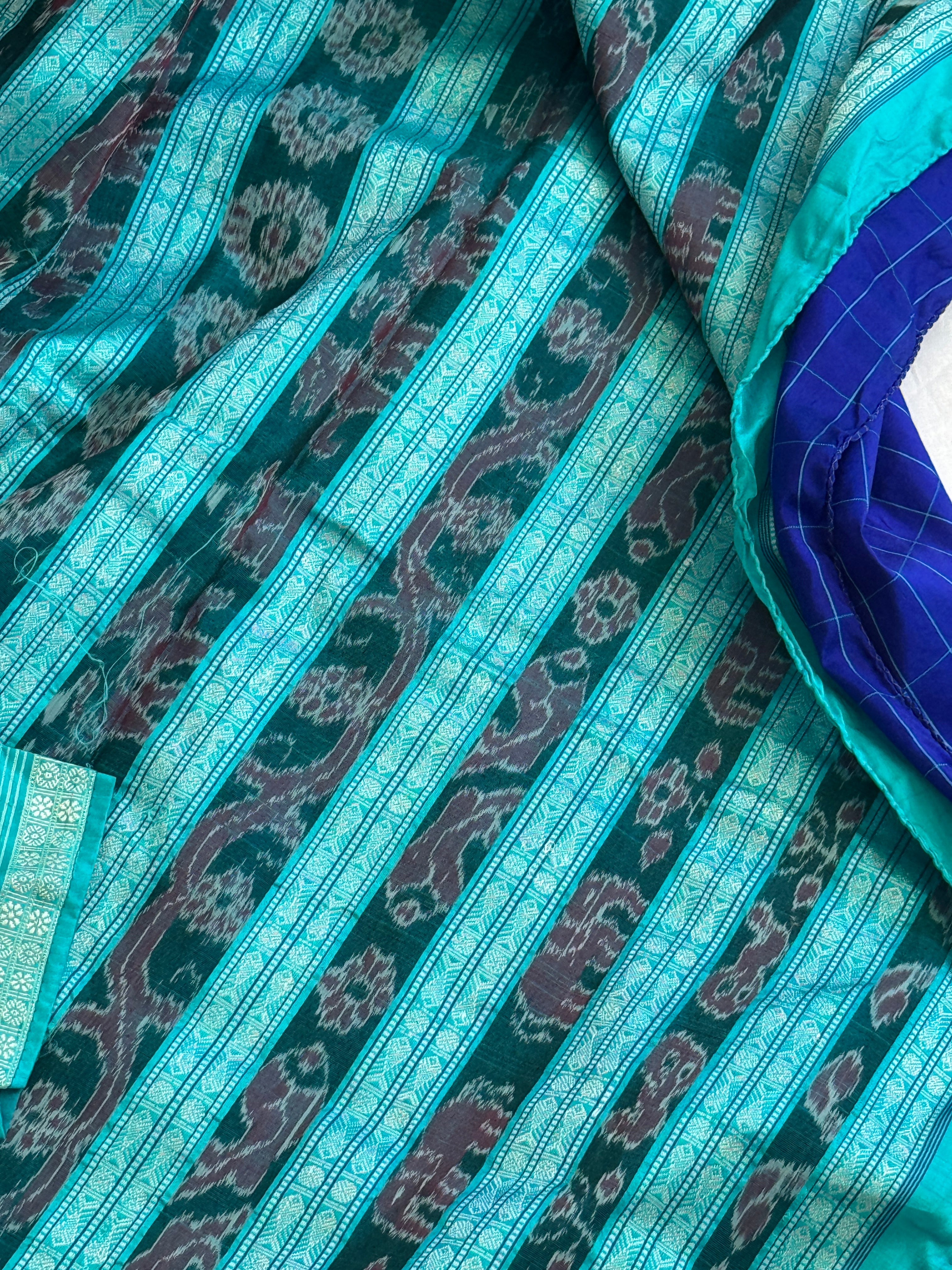 Odisha Hazar Butta Mulberry Silk Handloom Saree