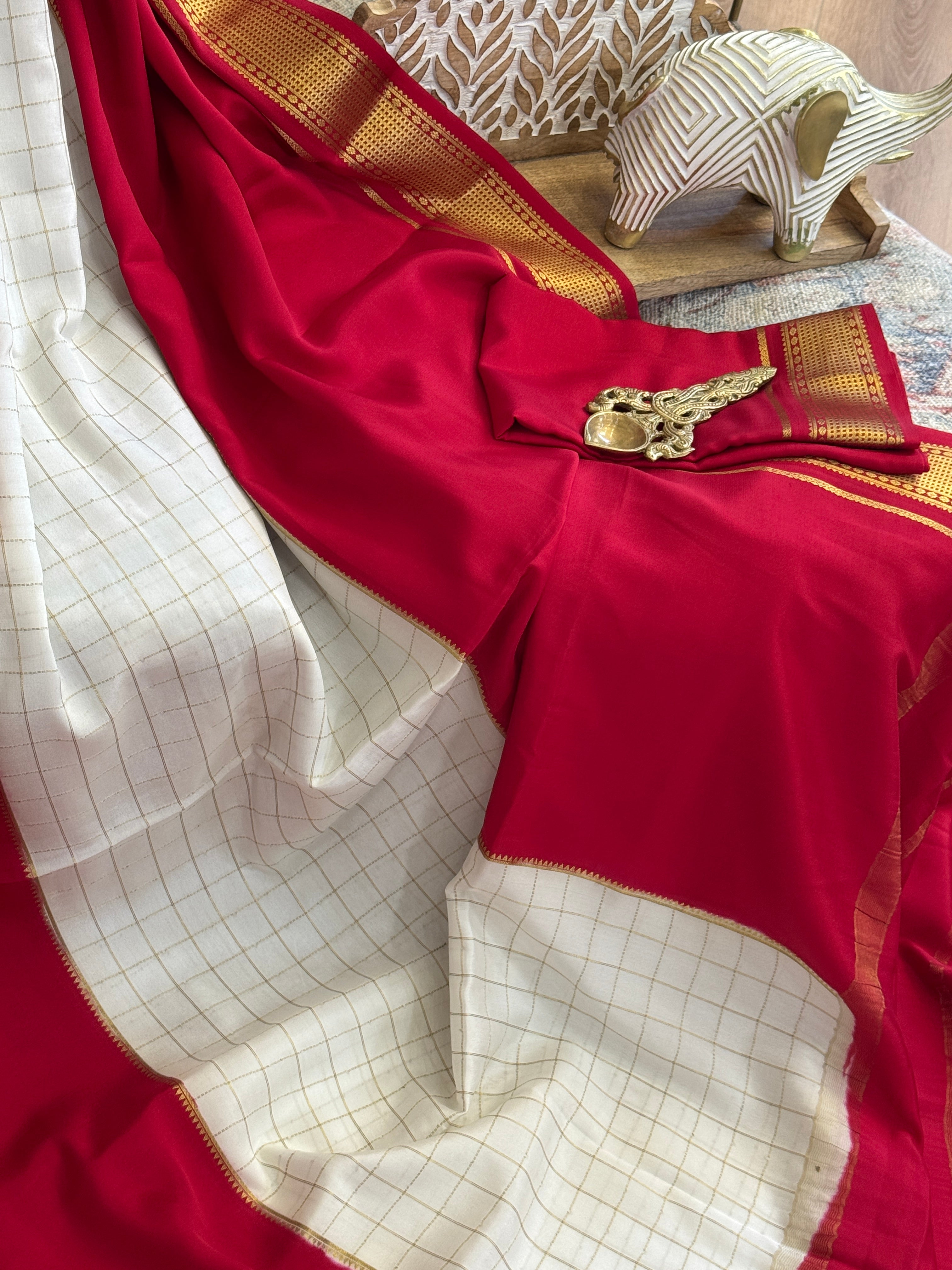 Mysore Silk Handloom Saree