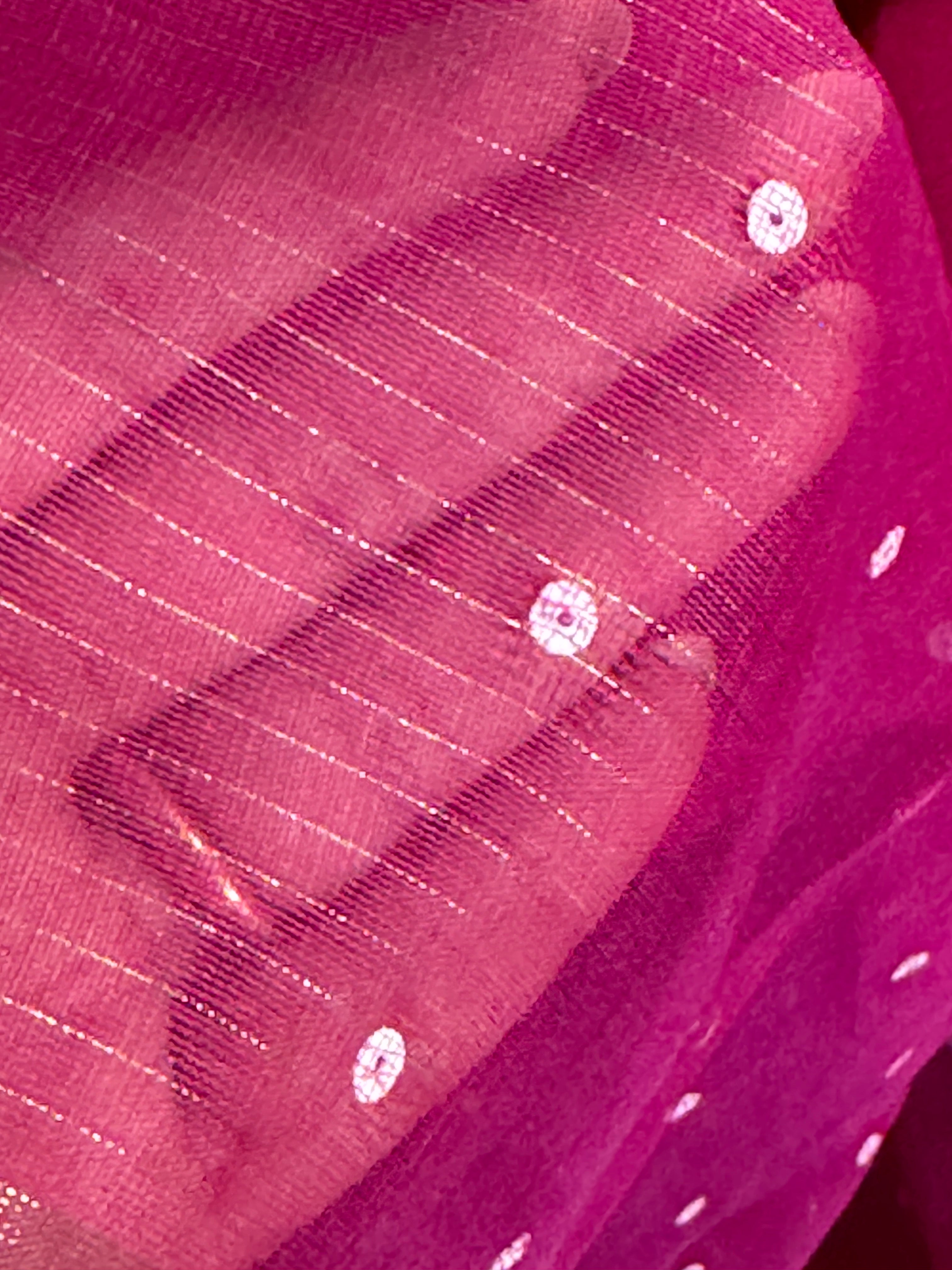 Silk Handloom Saree with weaving