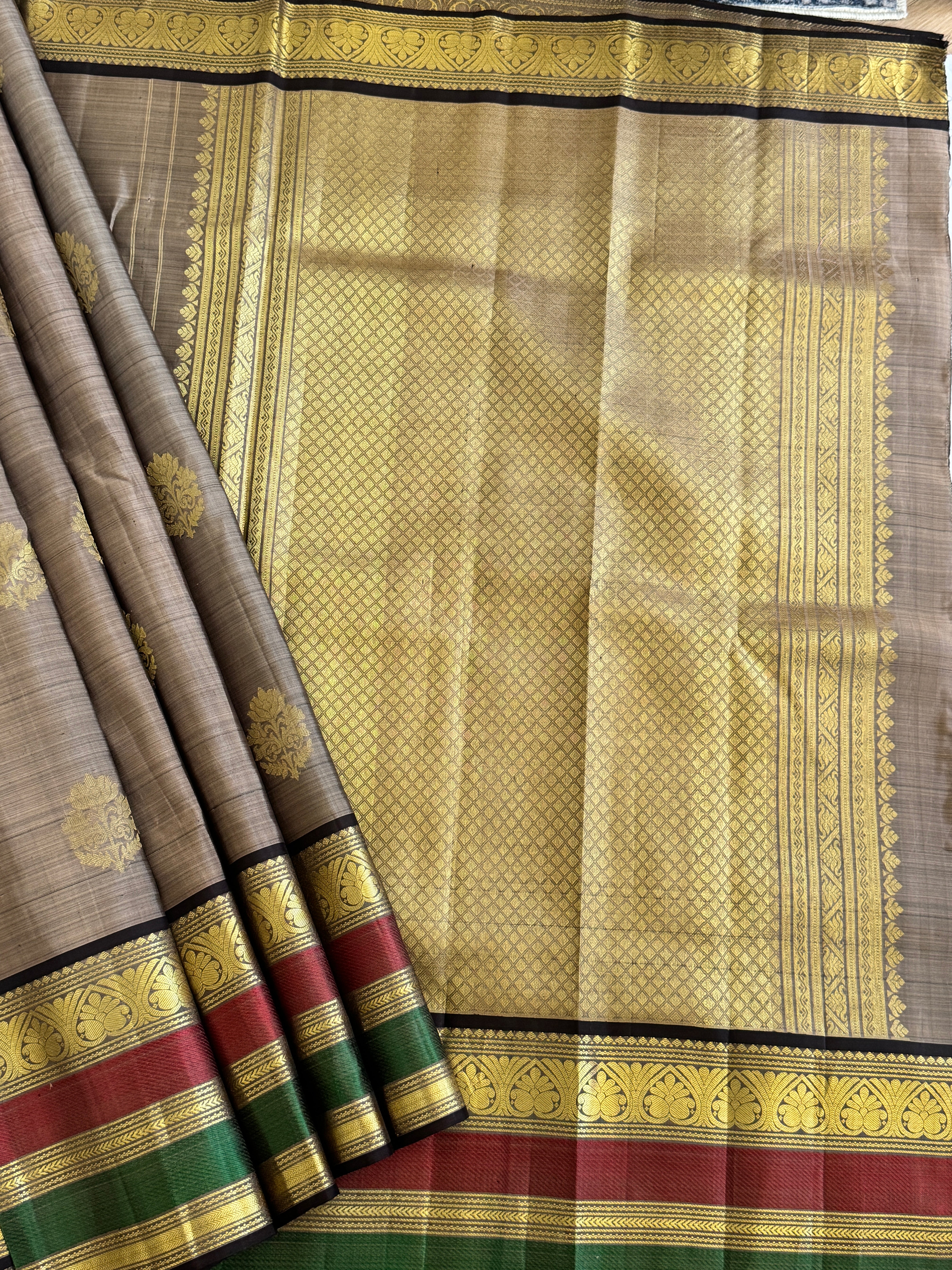 Kanjeevaram Handloom Pure Silk Saree