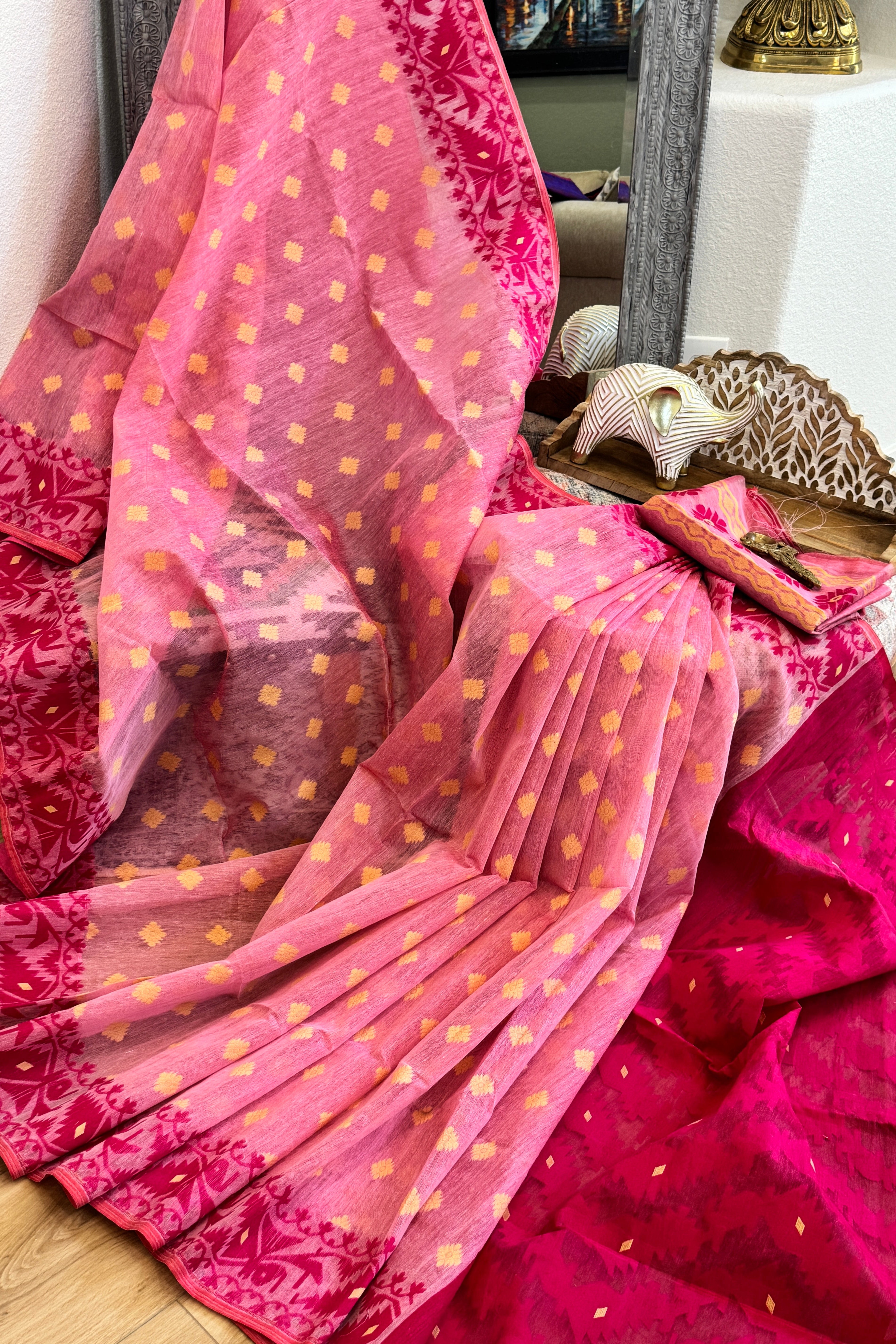 Jamdani Cotton Saree