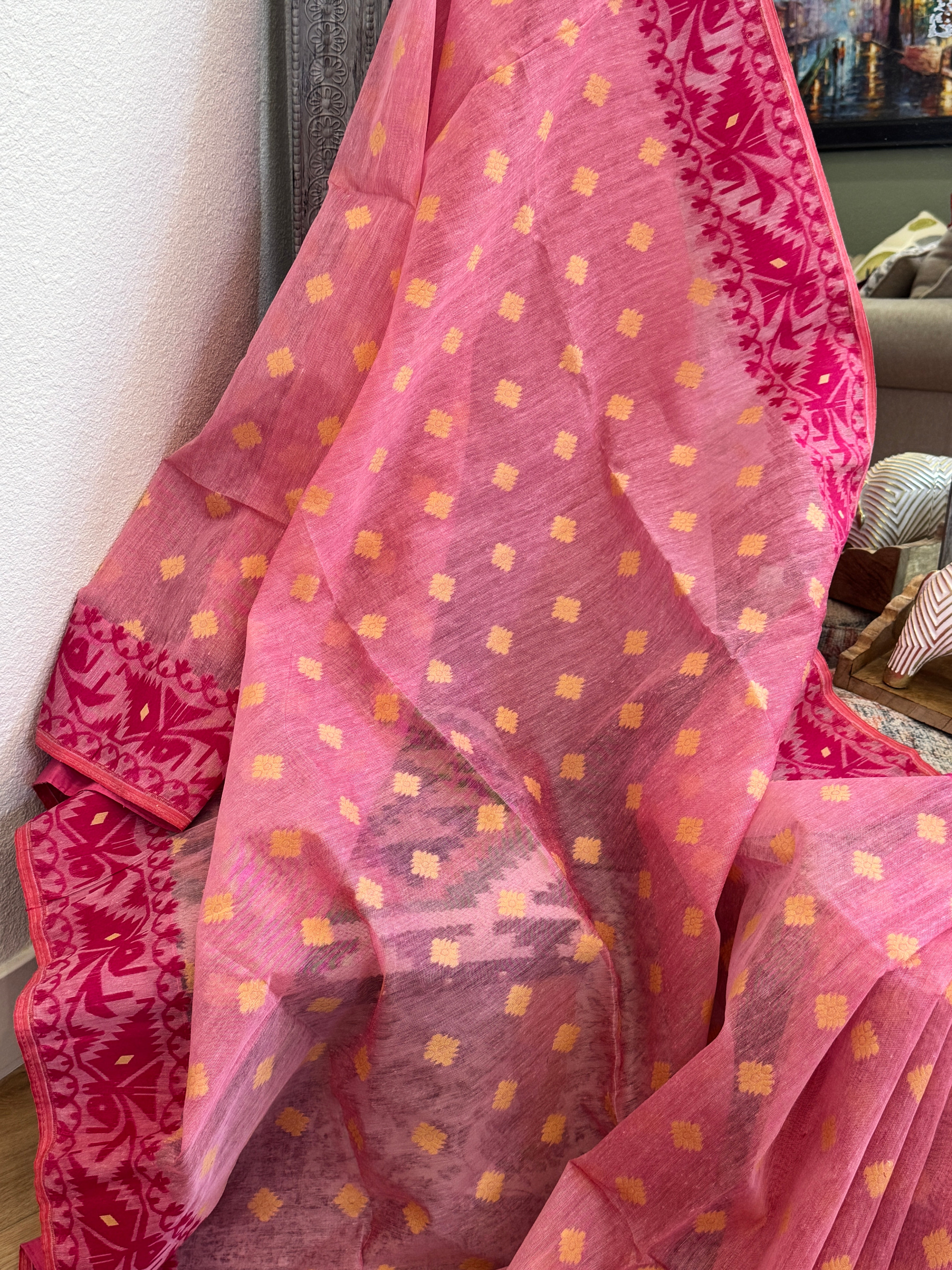Jamdani Cotton Saree