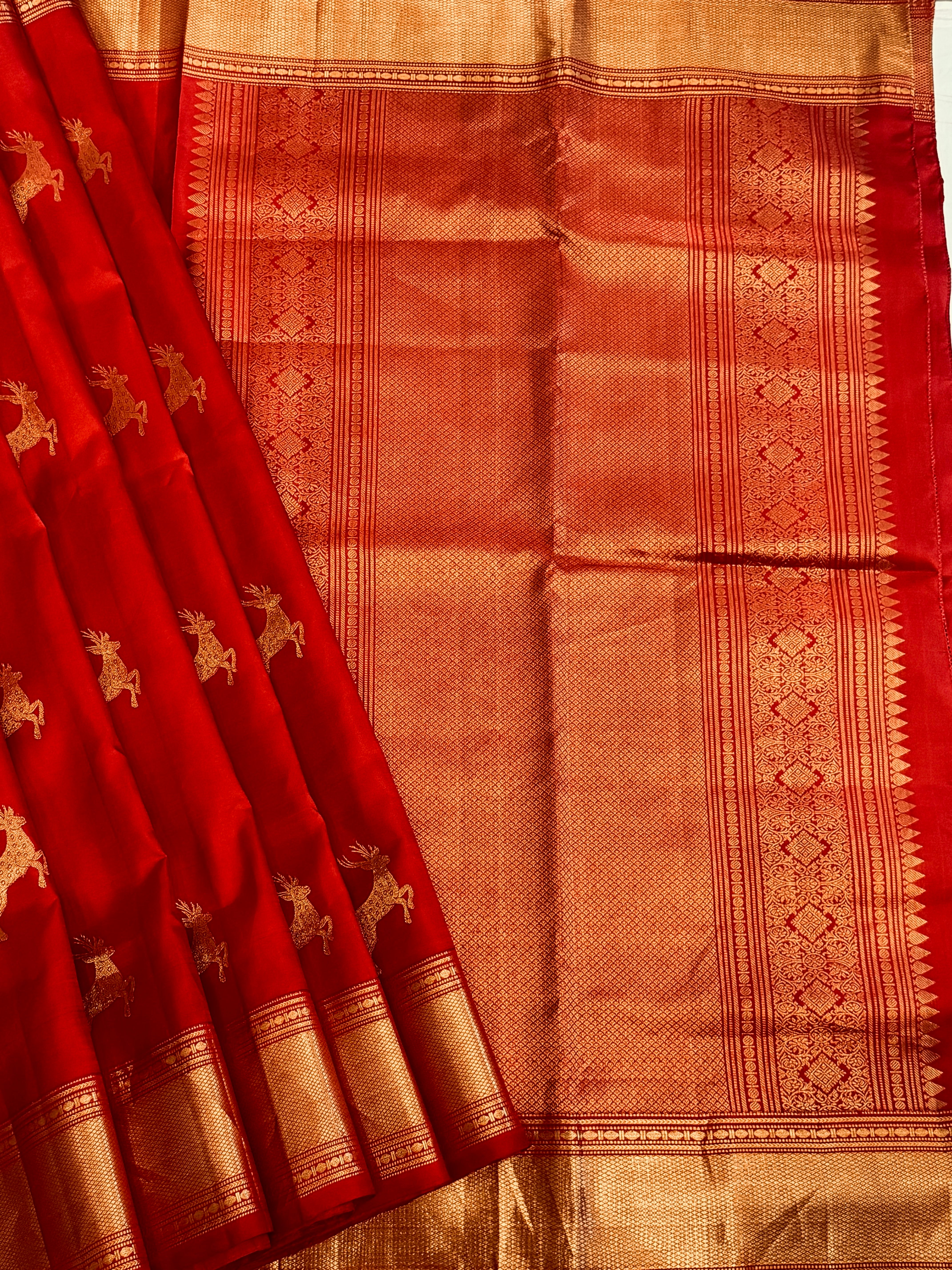 Kanjeevaram Handloom Pure Silk Saree