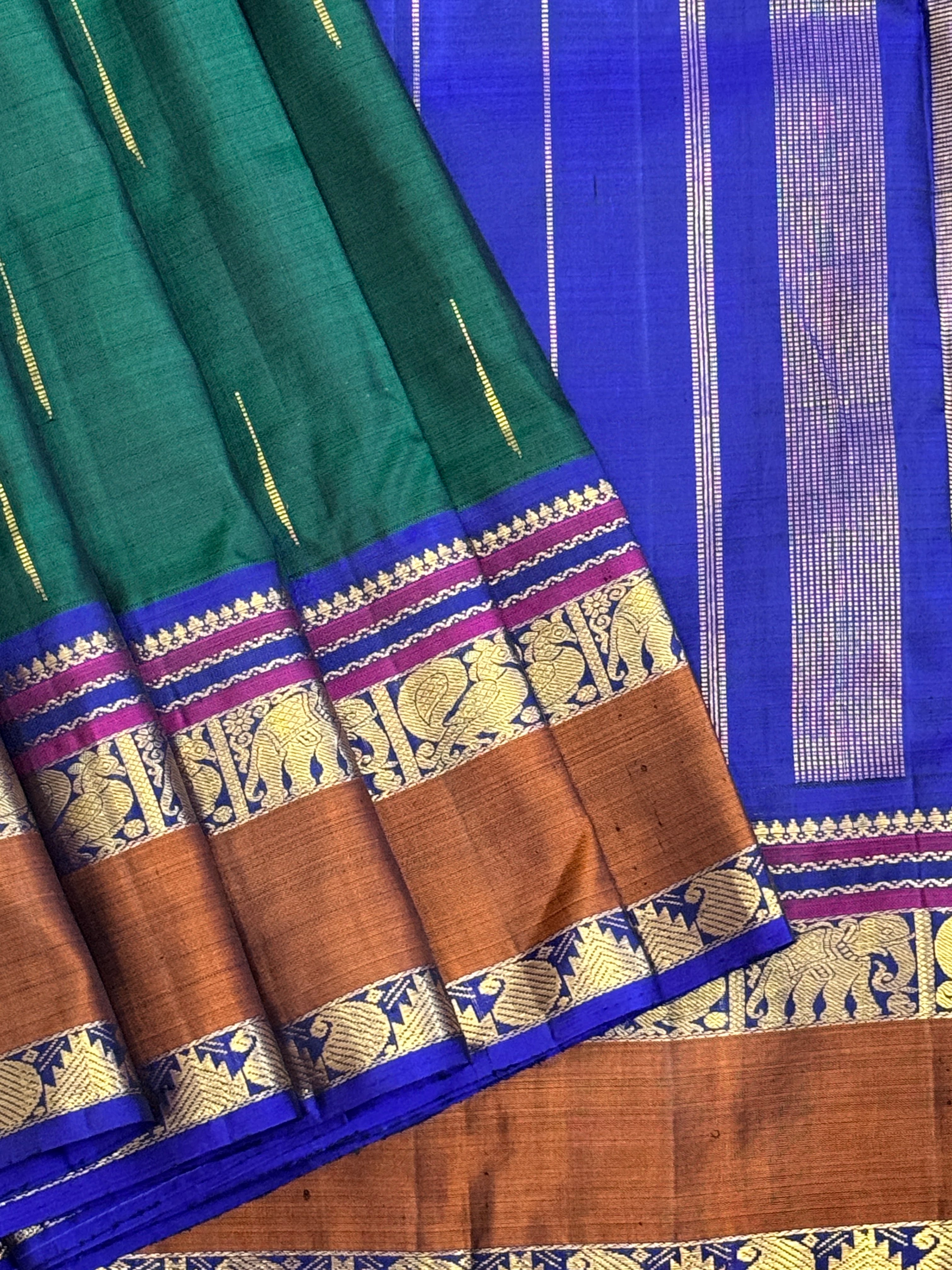 Kanjeevaram Handloom Pure Silk Saree