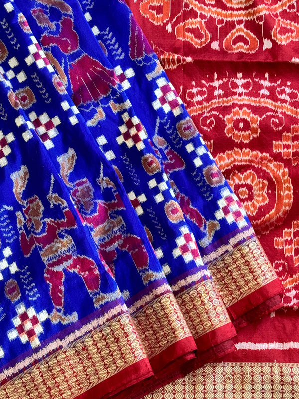 Odisha Sambalpuri Pure Silk Handloom Saree