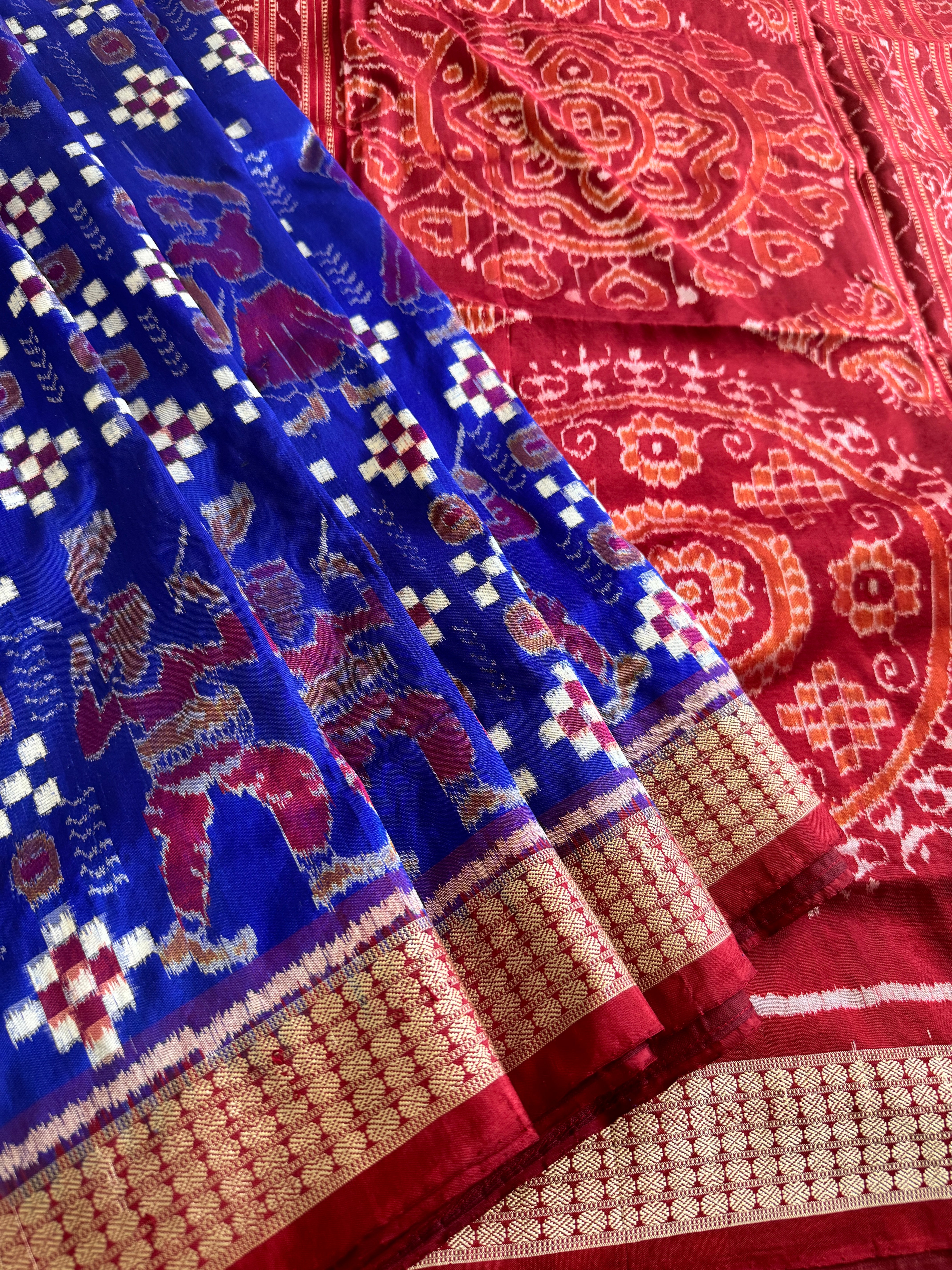 Odisha Sambalpuri Pure Silk Handloom Saree