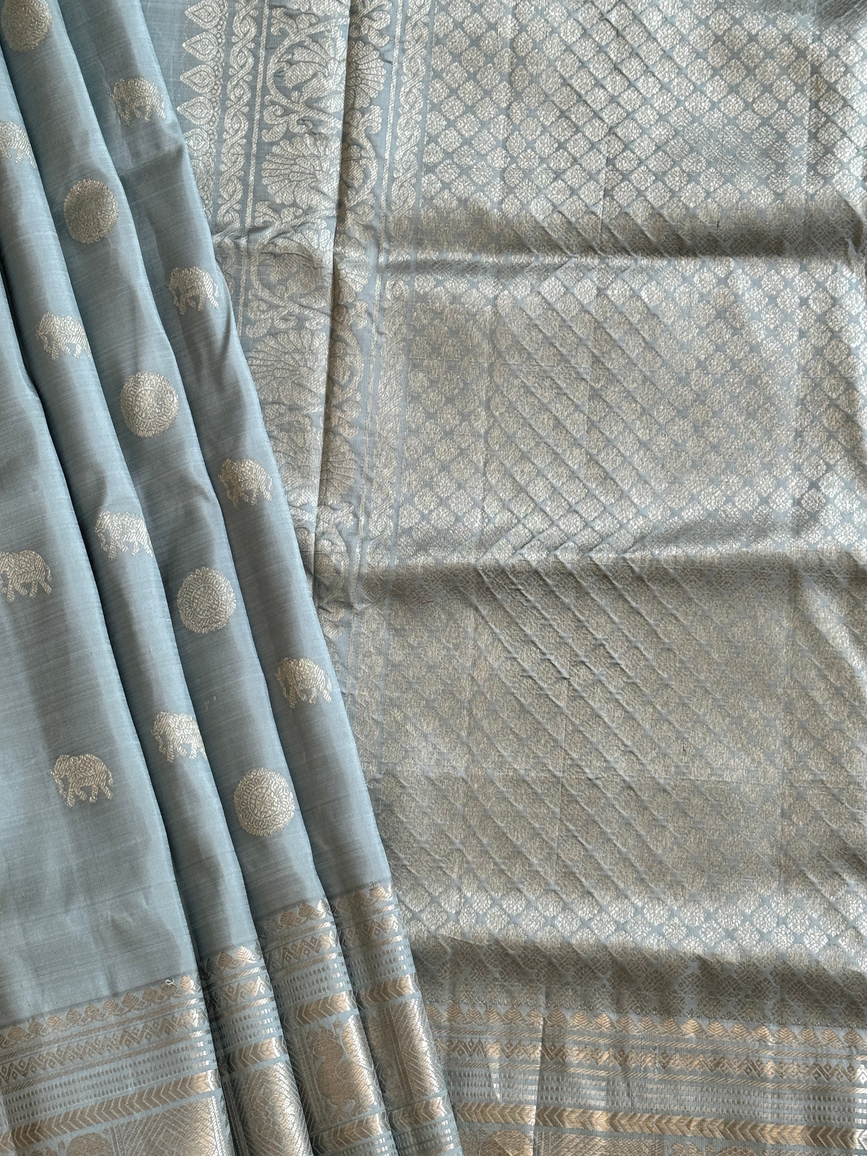 Kanjeevaram Handloom Pure Silk Saree