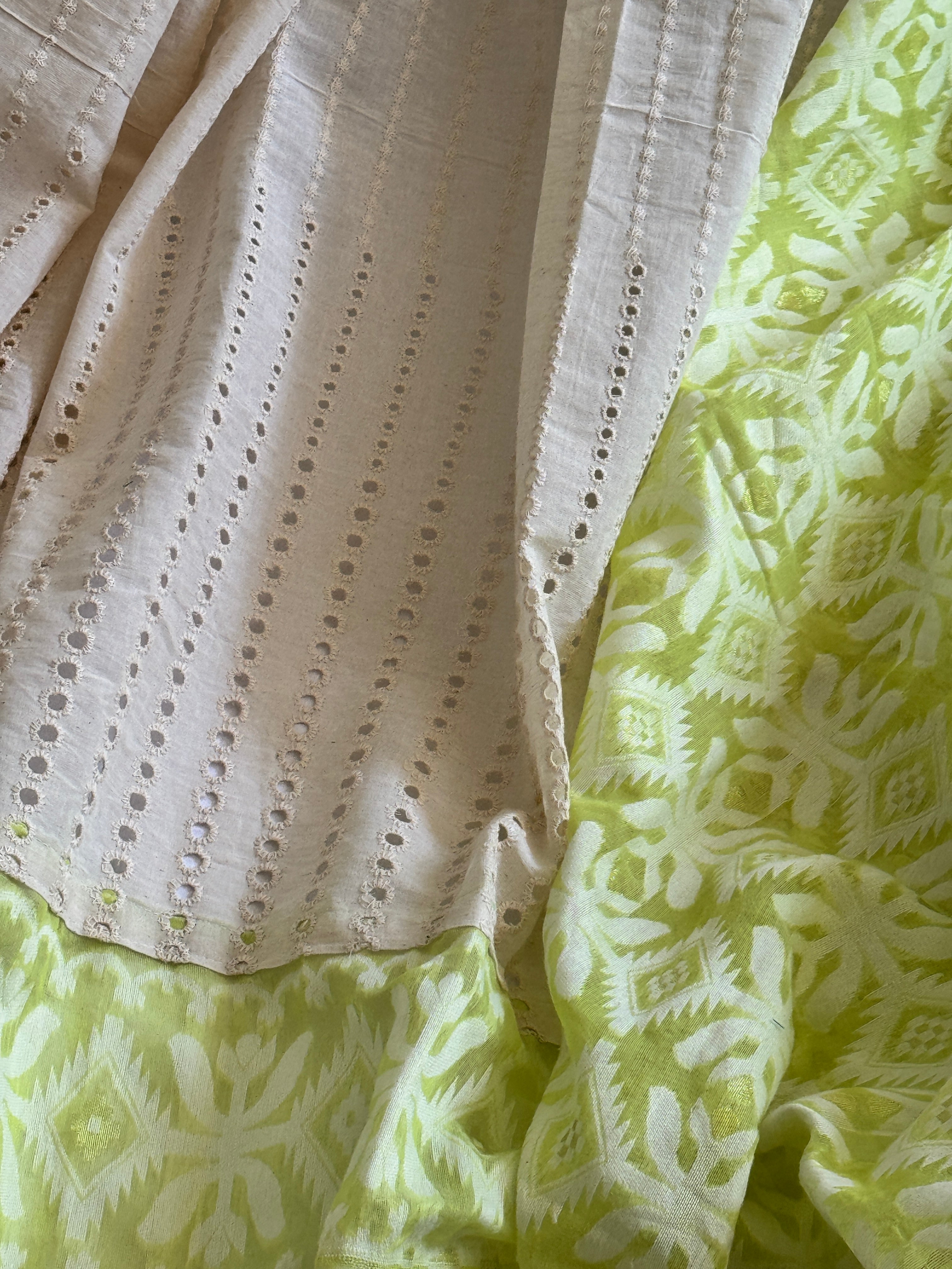 Jamdani Hakoba Cotton Saree