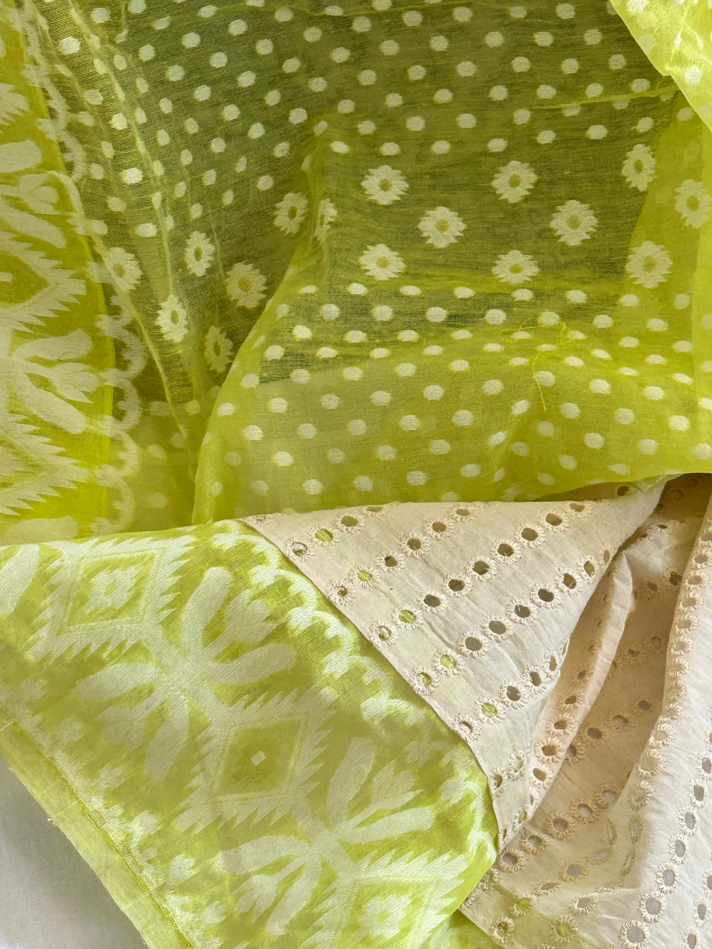 Jamdani Hakoba Cotton Saree