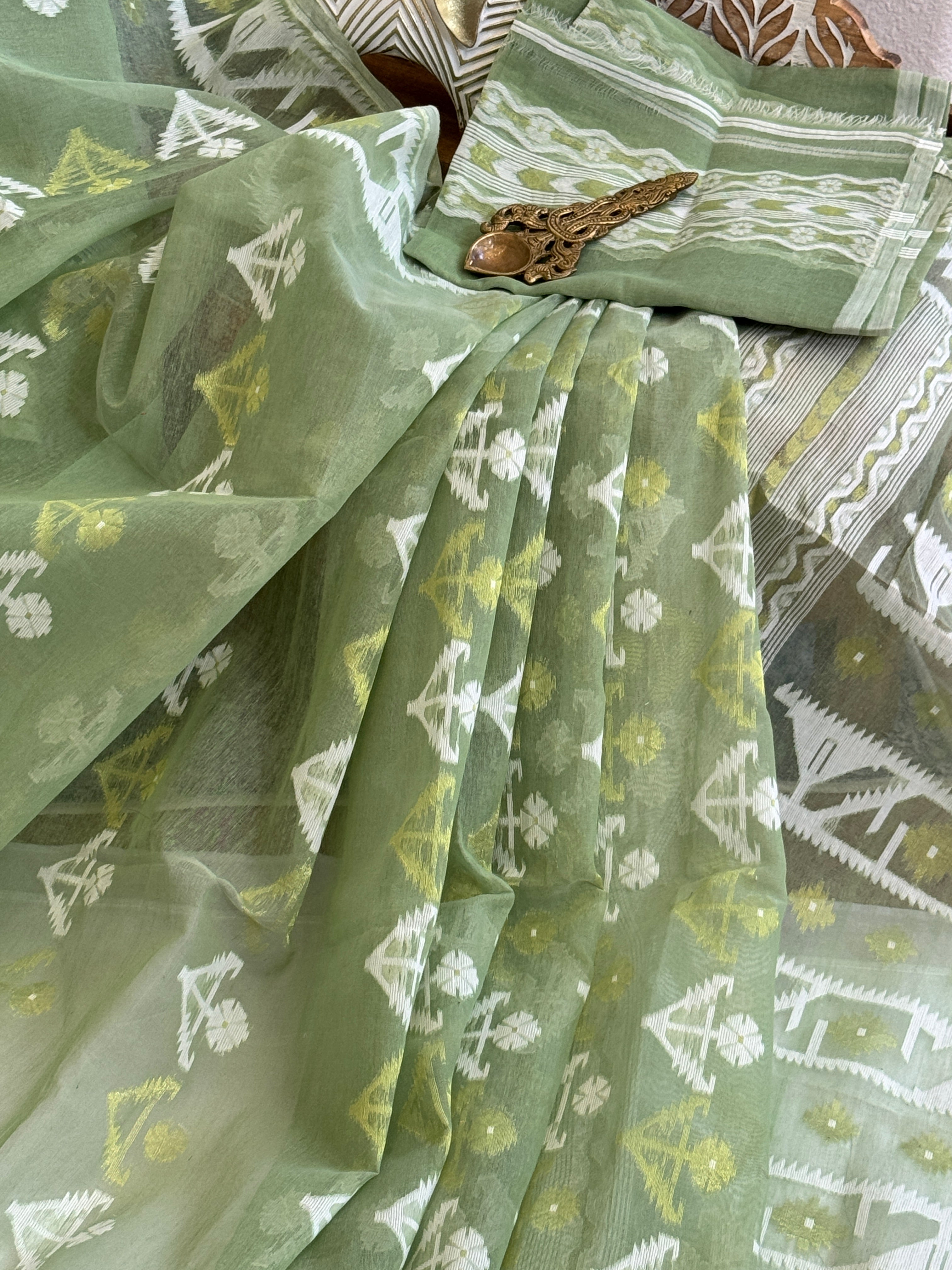 Jamdani Cotton Saree