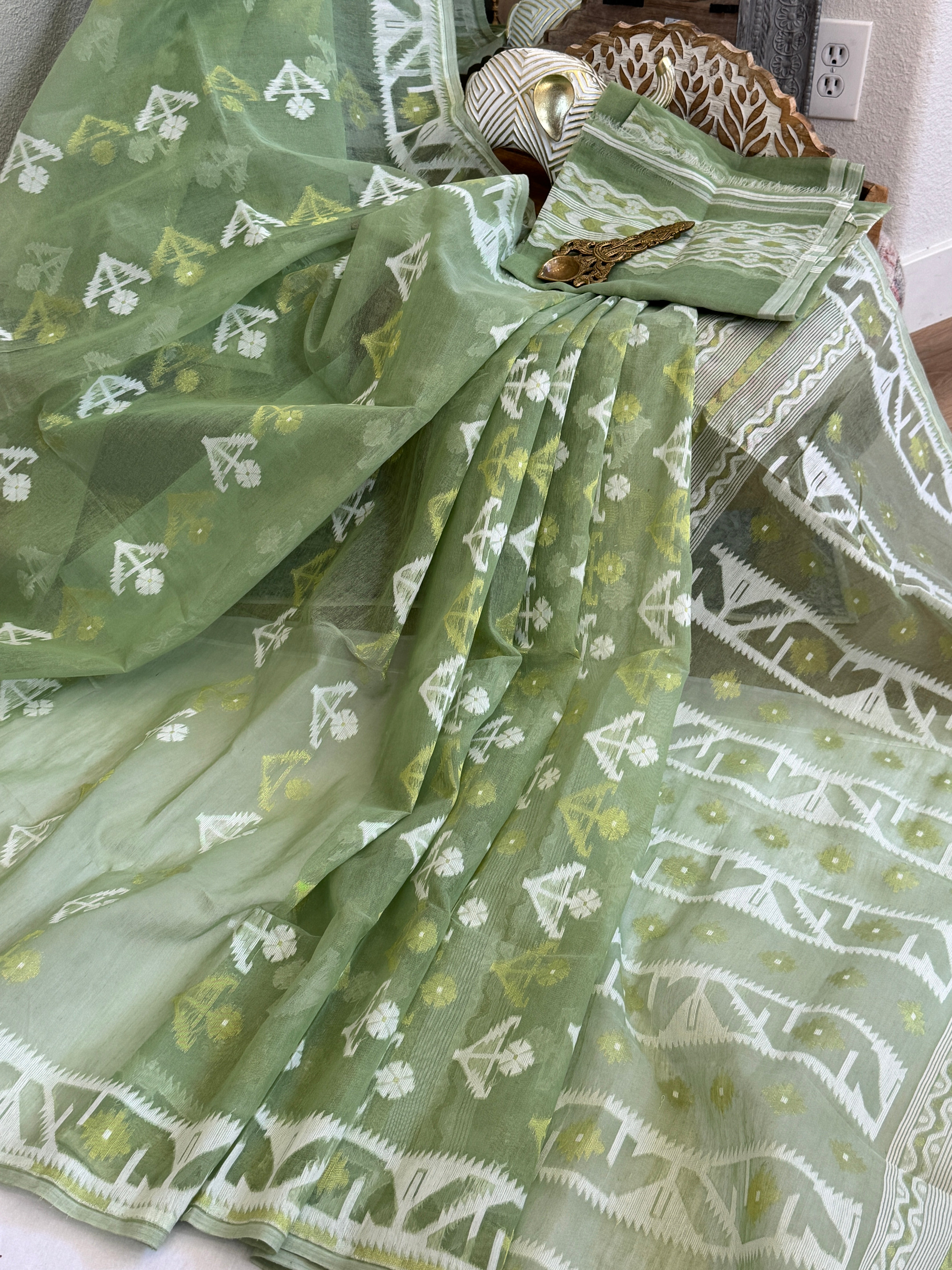 Jamdani Cotton Saree