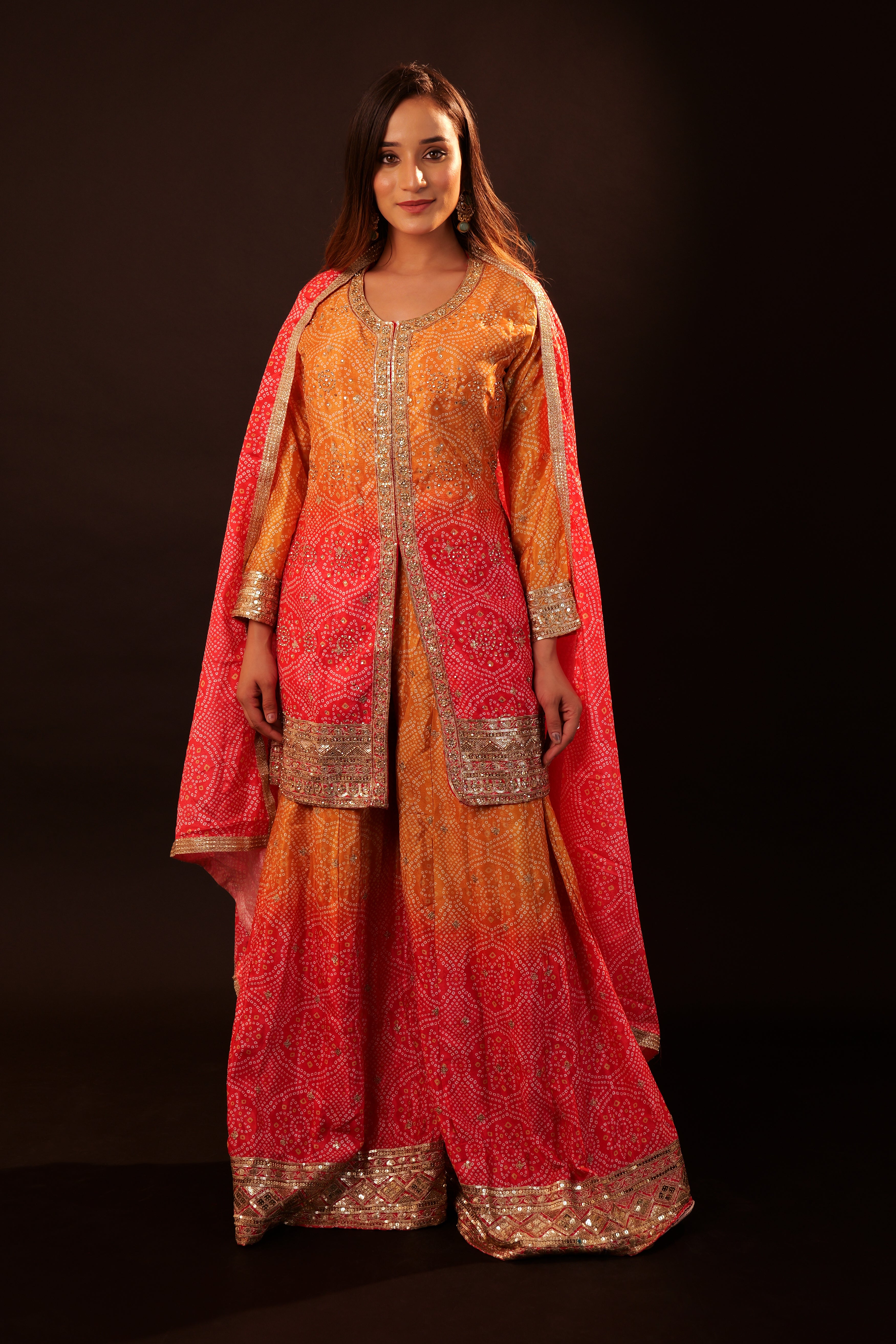 Garara Set - yellow pink