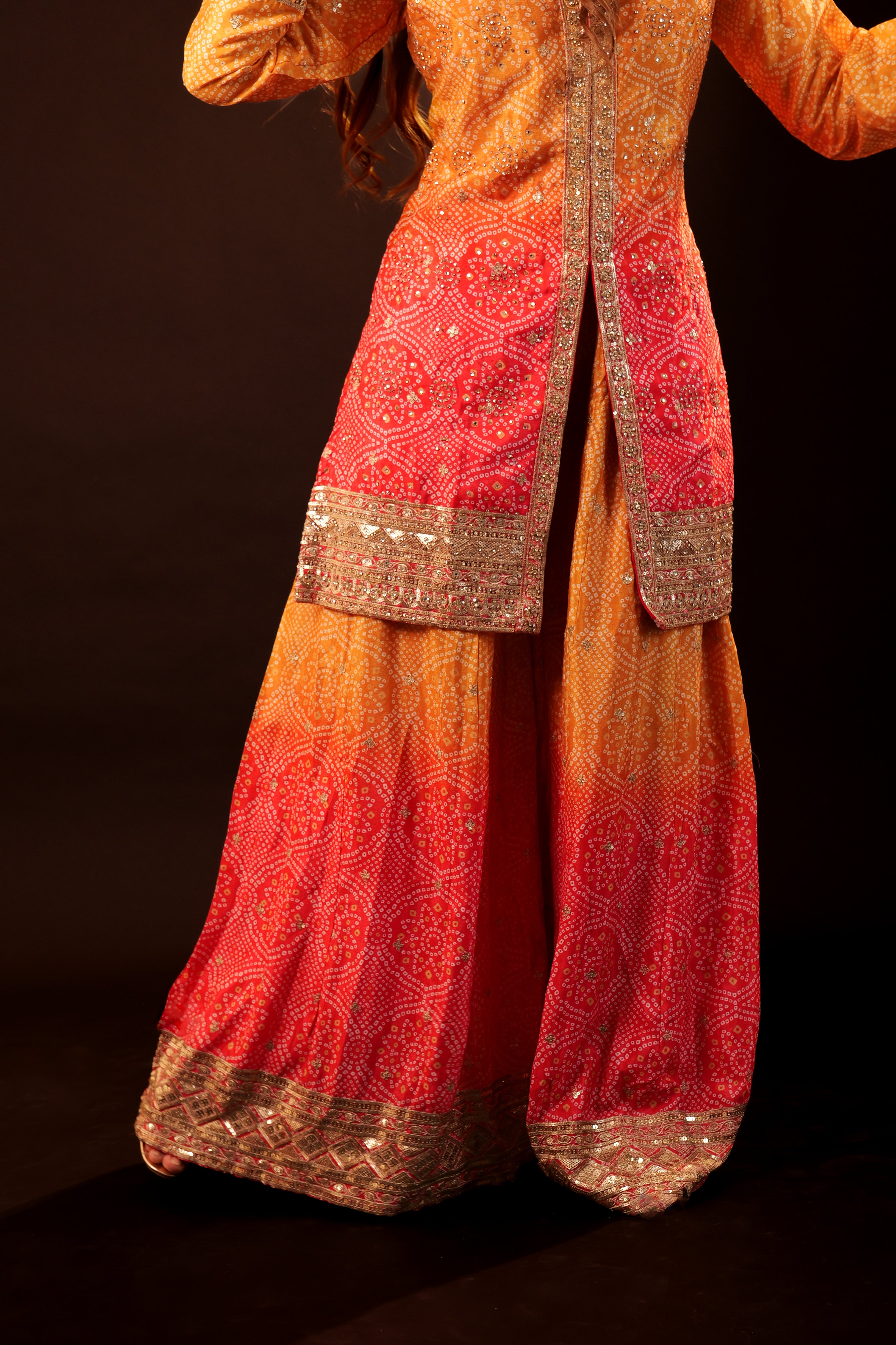 Garara Set - yellow pink