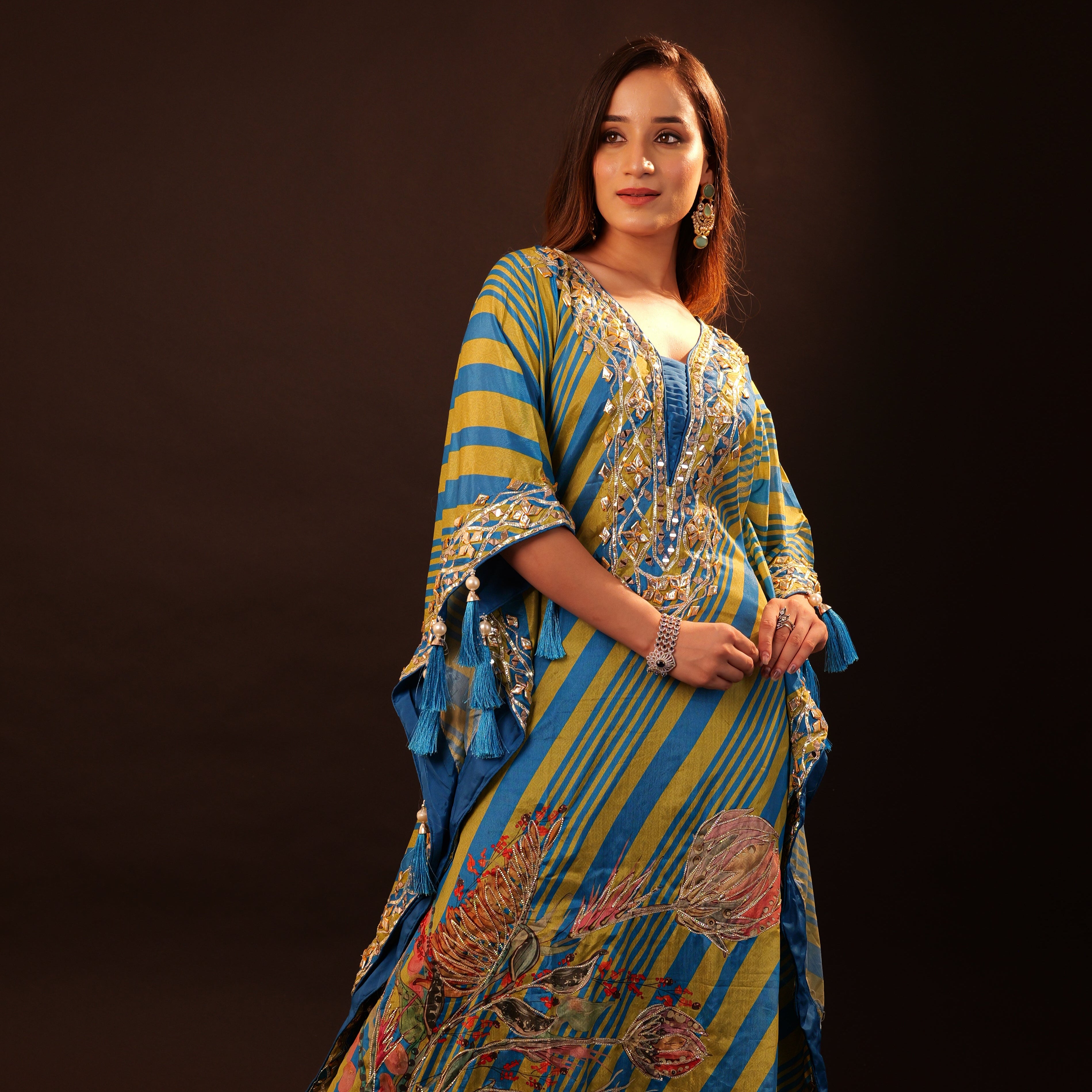 Kaftan Set - blue