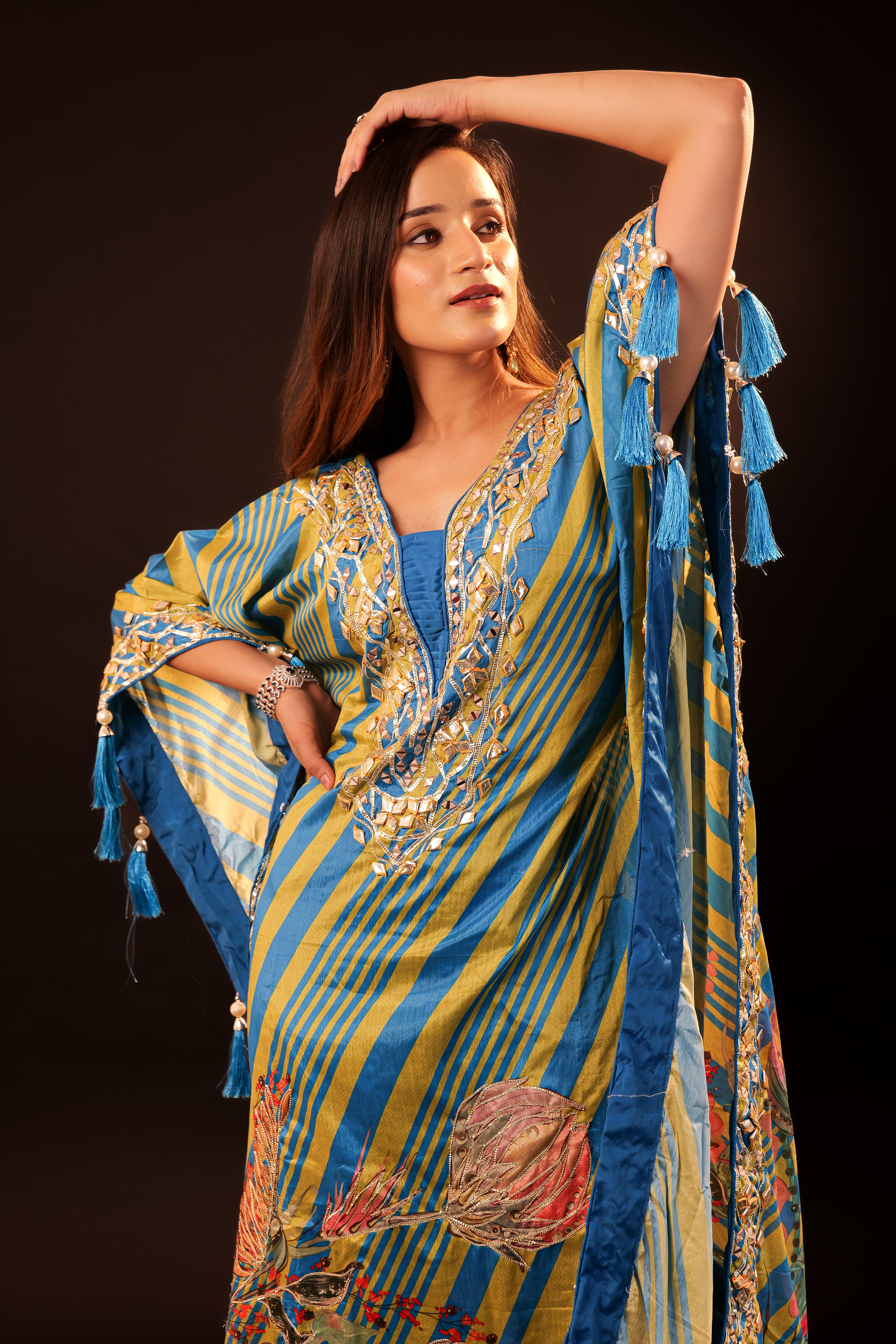 Kaftan Set - blue